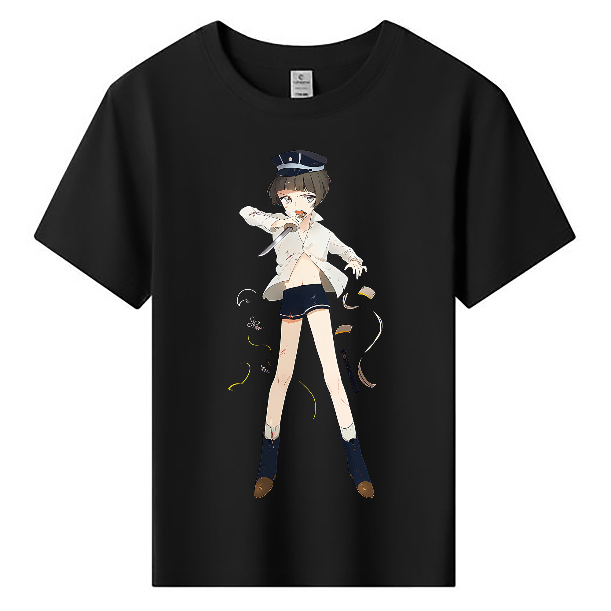 （画像用） 刀剣乱舞 Touken Ranbu 綿100％キッズTシャツ（フロントプリント）