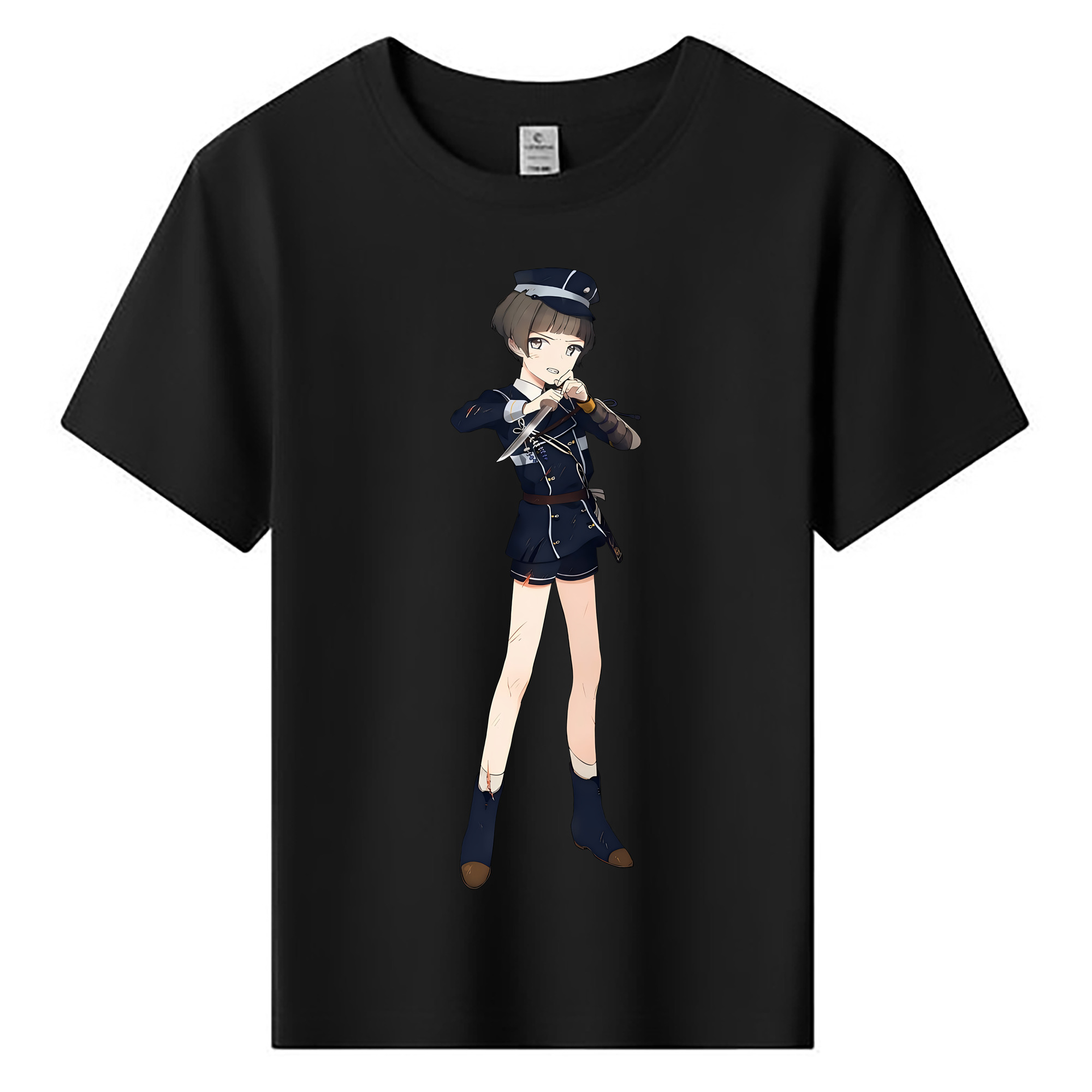 （画像用） 刀剣乱舞 Touken Ranbu 綿100％キッズTシャツ（フロントプリント）
