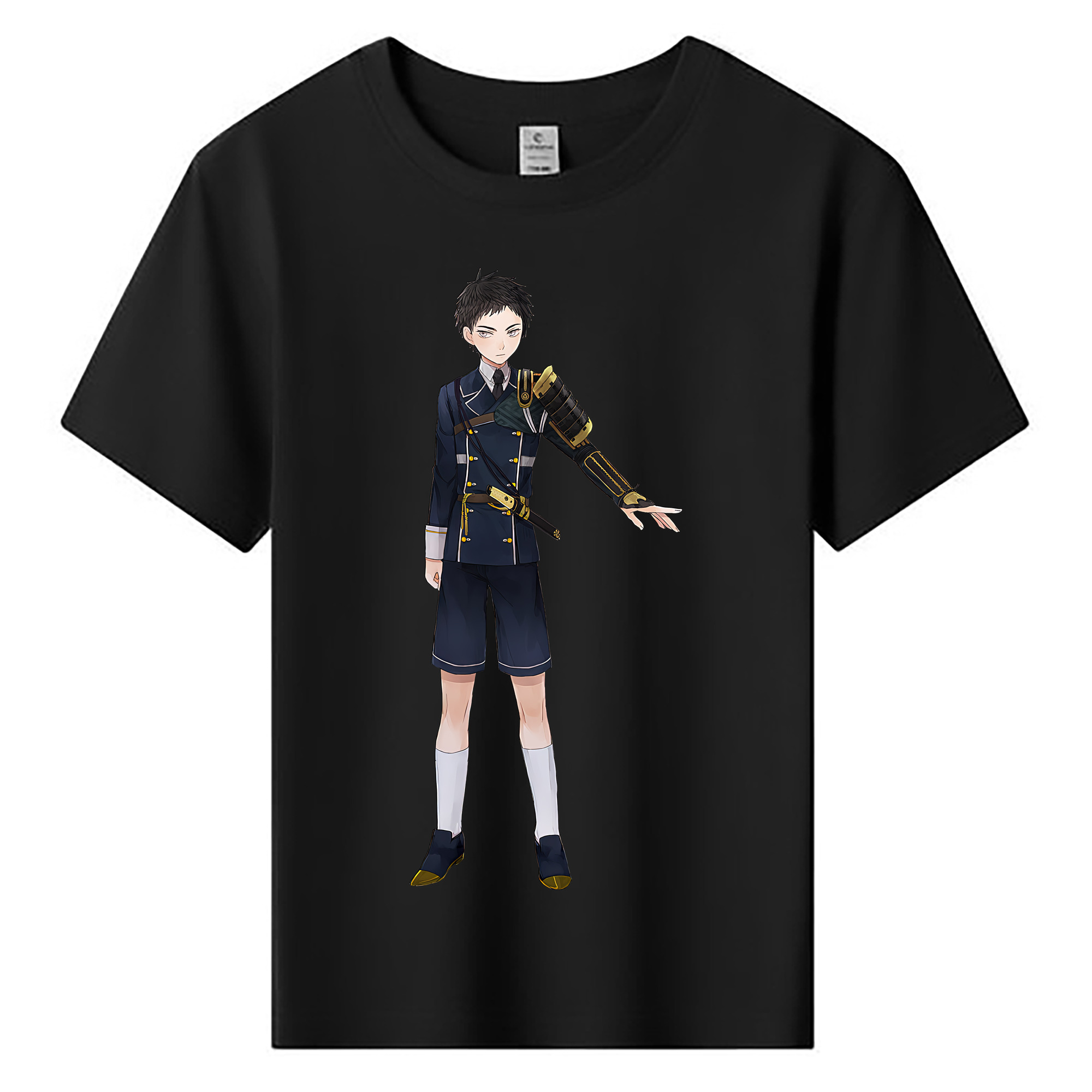 （画像用） 刀剣乱舞 Touken Ranbu 綿100％キッズTシャツ（フロントプリント）