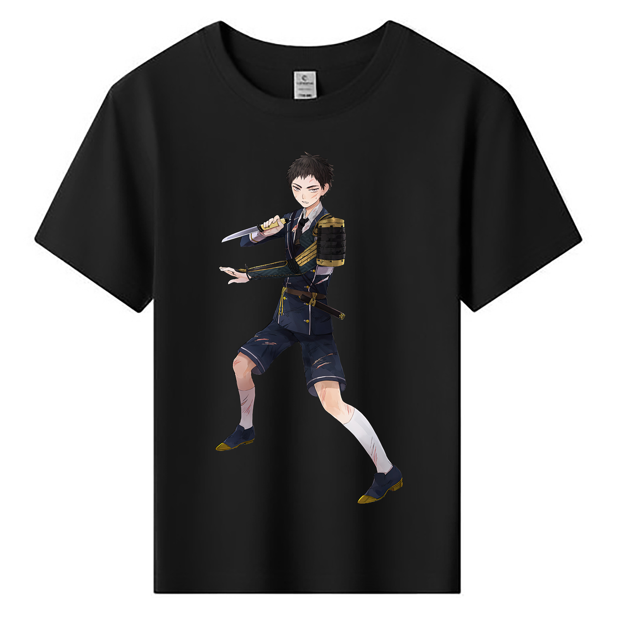 （画像用） 刀剣乱舞 Touken Ranbu 綿100％キッズTシャツ（フロントプリント）