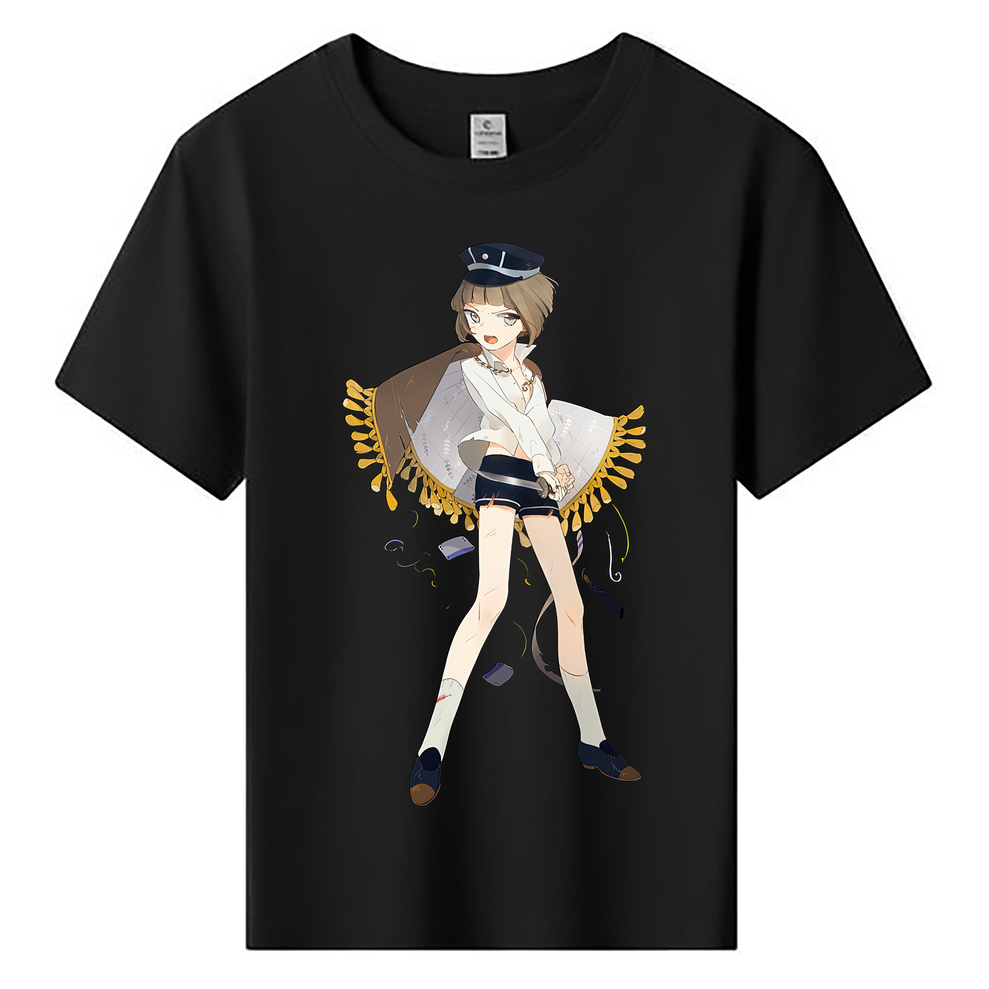 （画像用） 刀剣乱舞 Touken Ranbu 綿100％キッズTシャツ（フロントプリント）