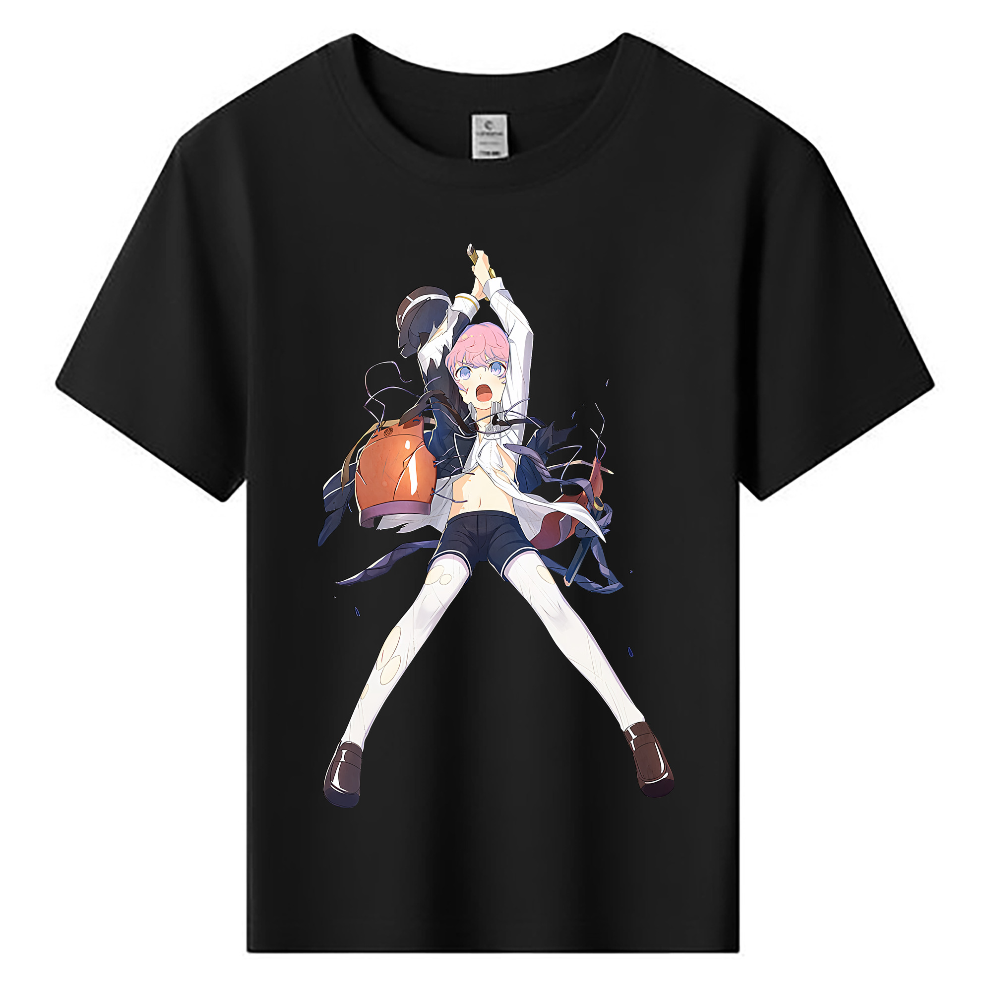 （画像用） 刀剣乱舞 Touken Ranbu 綿100％キッズTシャツ（フロントプリント）