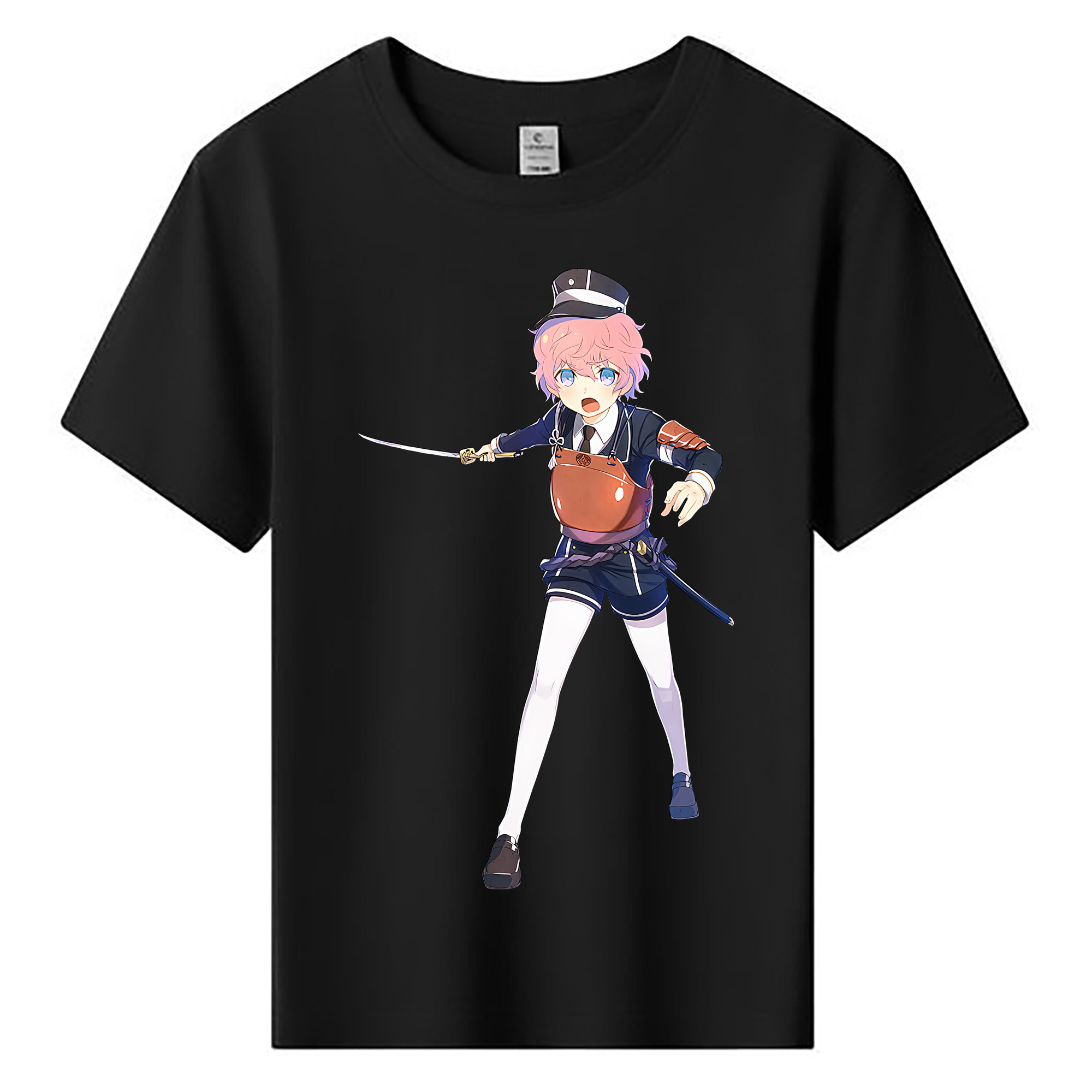 （画像用） 刀剣乱舞 Touken Ranbu 綿100％キッズTシャツ（フロントプリント）