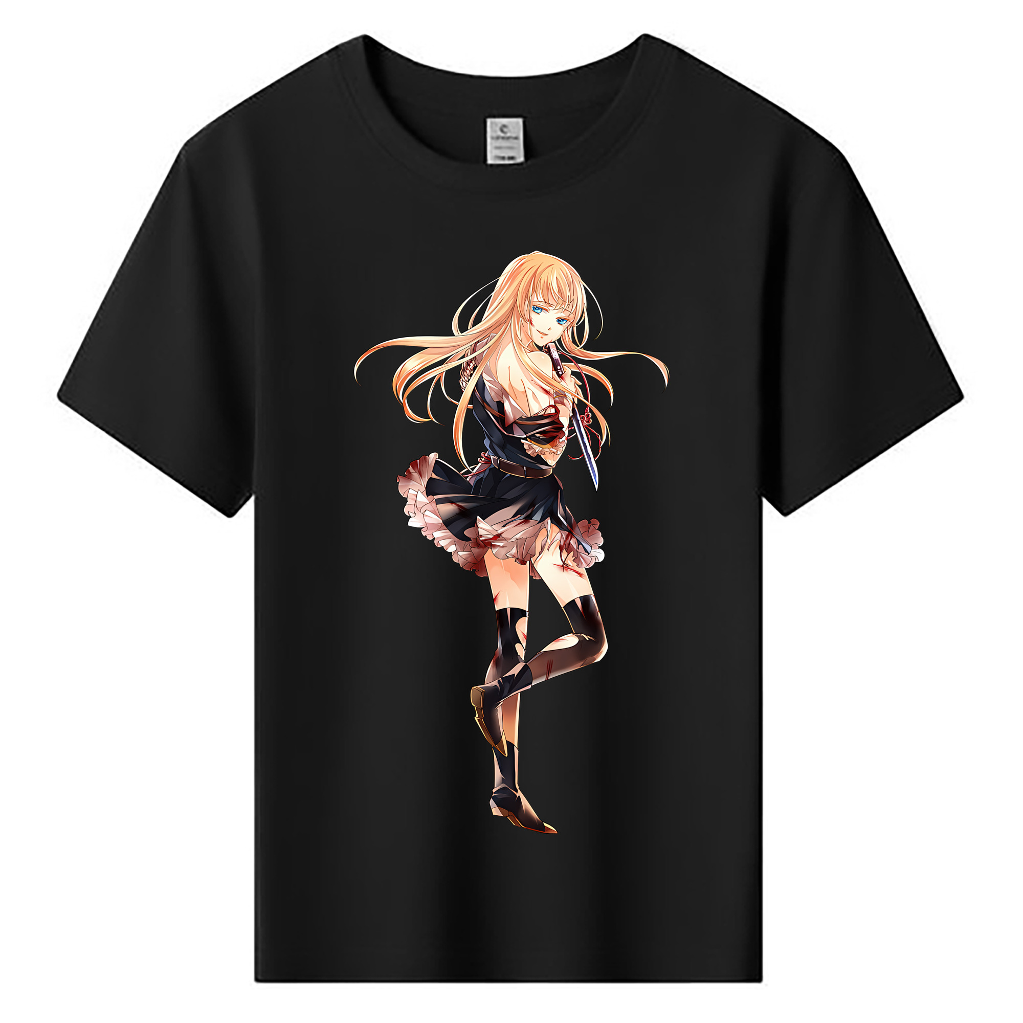 （画像用） 刀剣乱舞 Touken Ranbu 綿100％キッズTシャツ（フロントプリント）