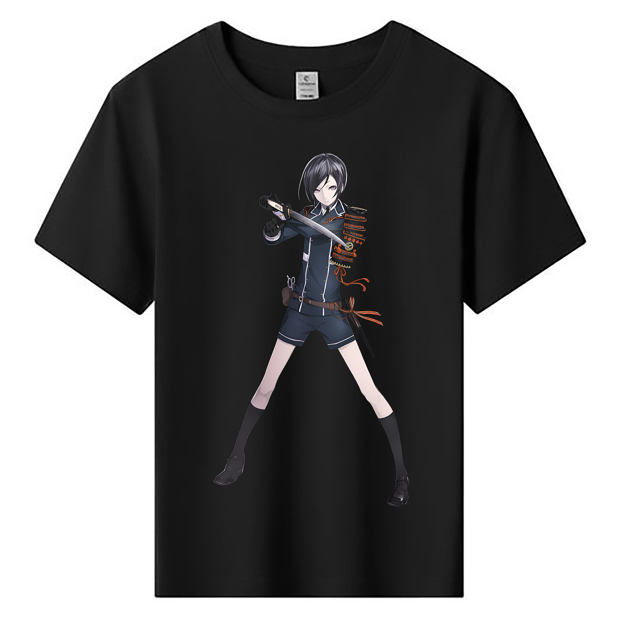 （画像用） 刀剣乱舞 Touken Ranbu 綿100％キッズTシャツ（フロントプリント）