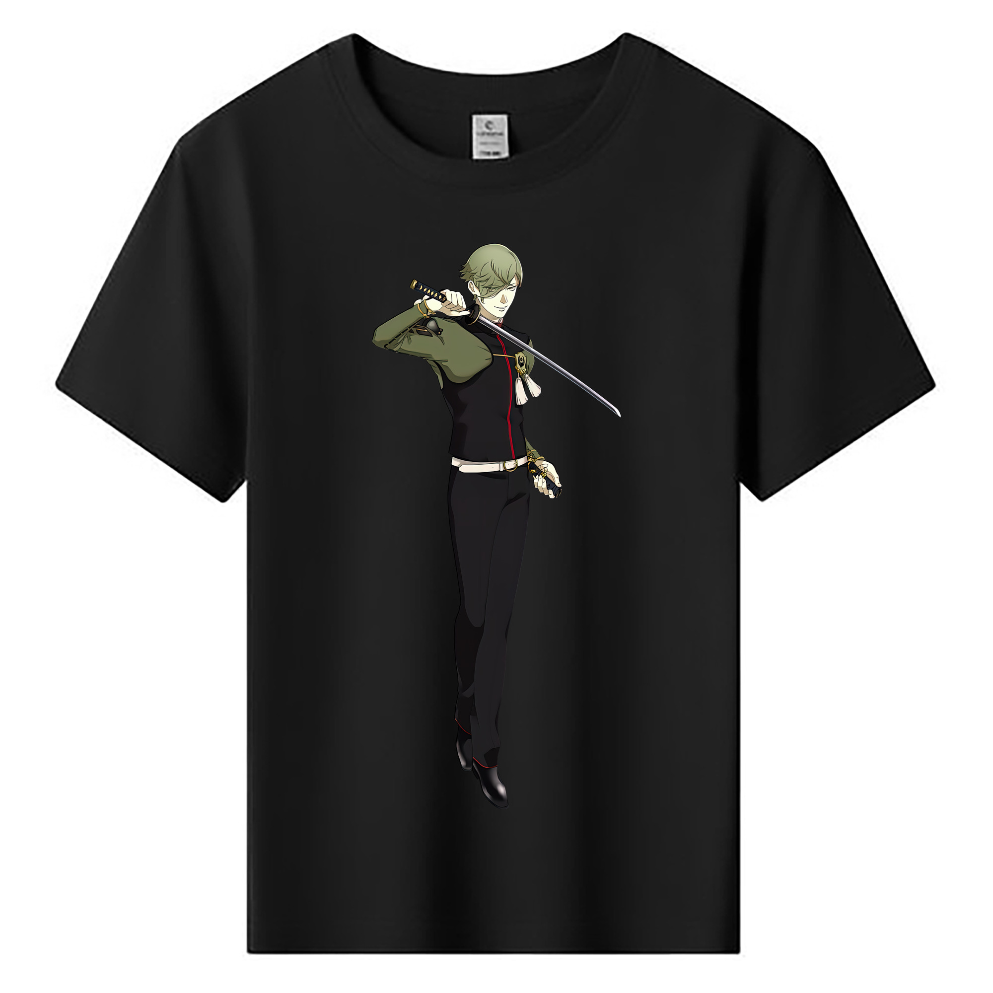 （画像用） 刀剣乱舞 Touken Ranbu 綿100％キッズTシャツ（フロントプリント）