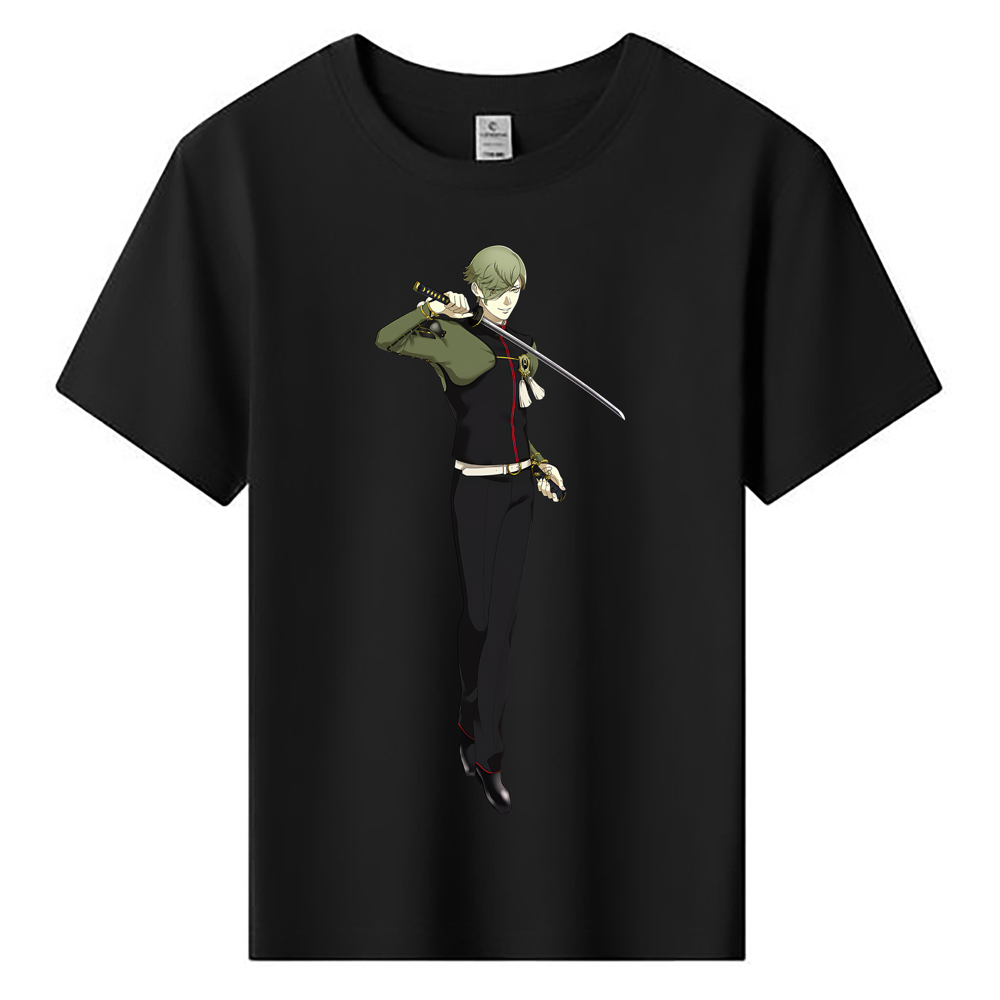 （画像用） 刀剣乱舞 Touken Ranbu 綿100％キッズTシャツ（フロントプリント）