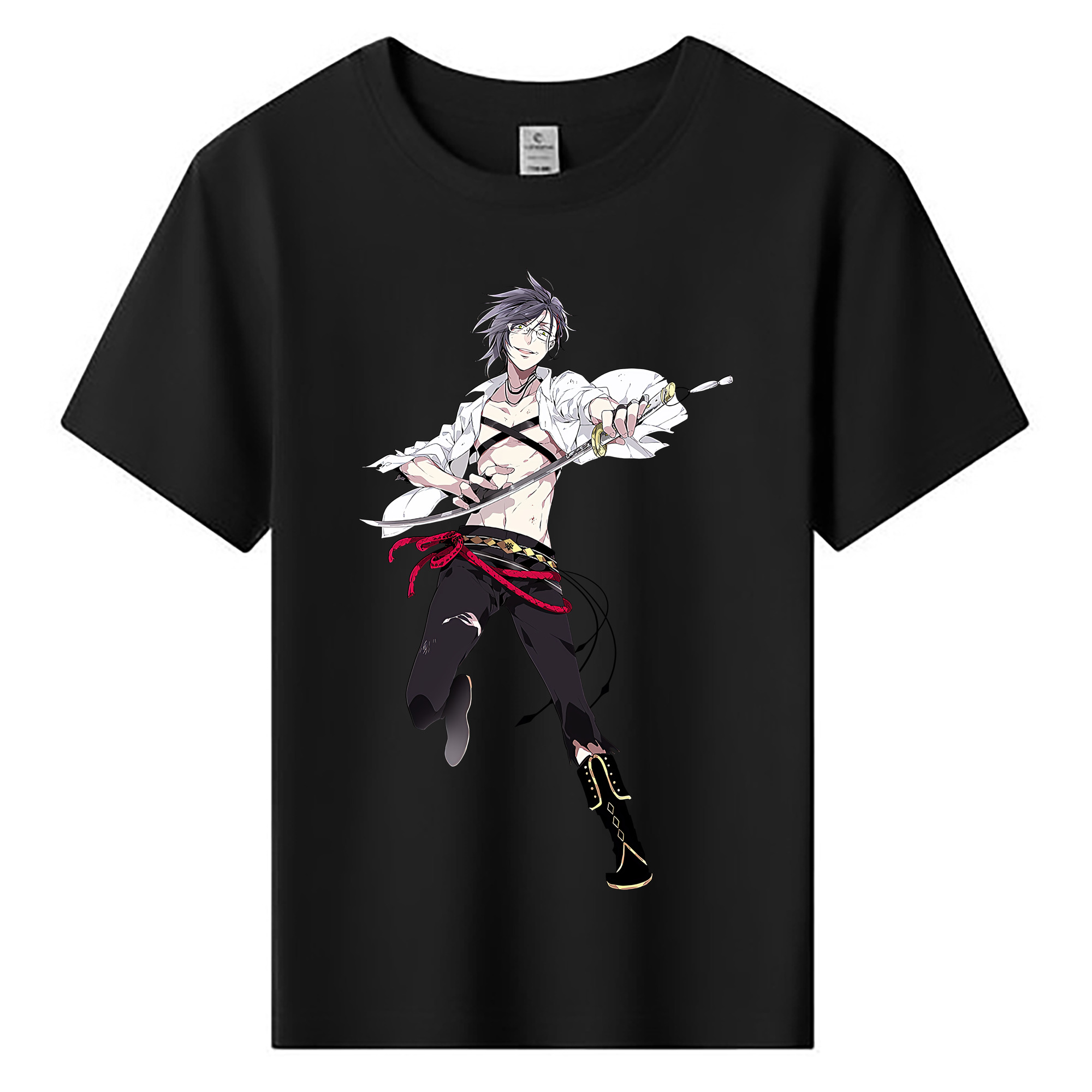 （画像用） 刀剣乱舞 Touken Ranbu 綿100％キッズTシャツ（フロントプリント）