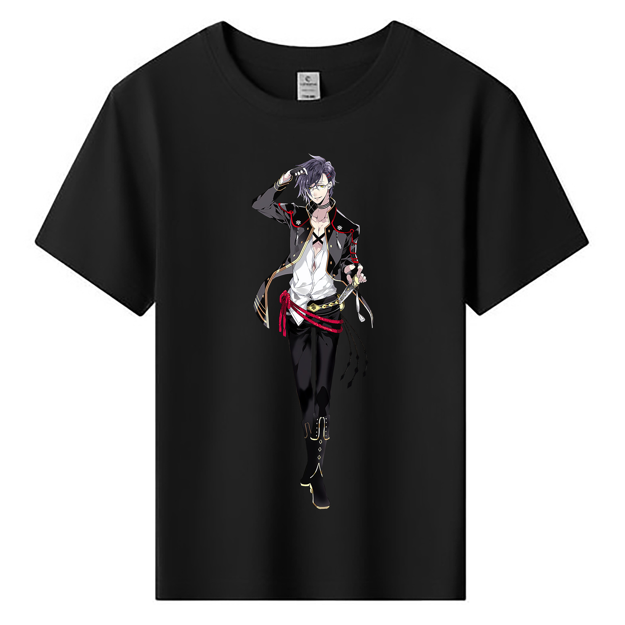 （画像用） 刀剣乱舞 Touken Ranbu 綿100％キッズTシャツ（フロントプリント）