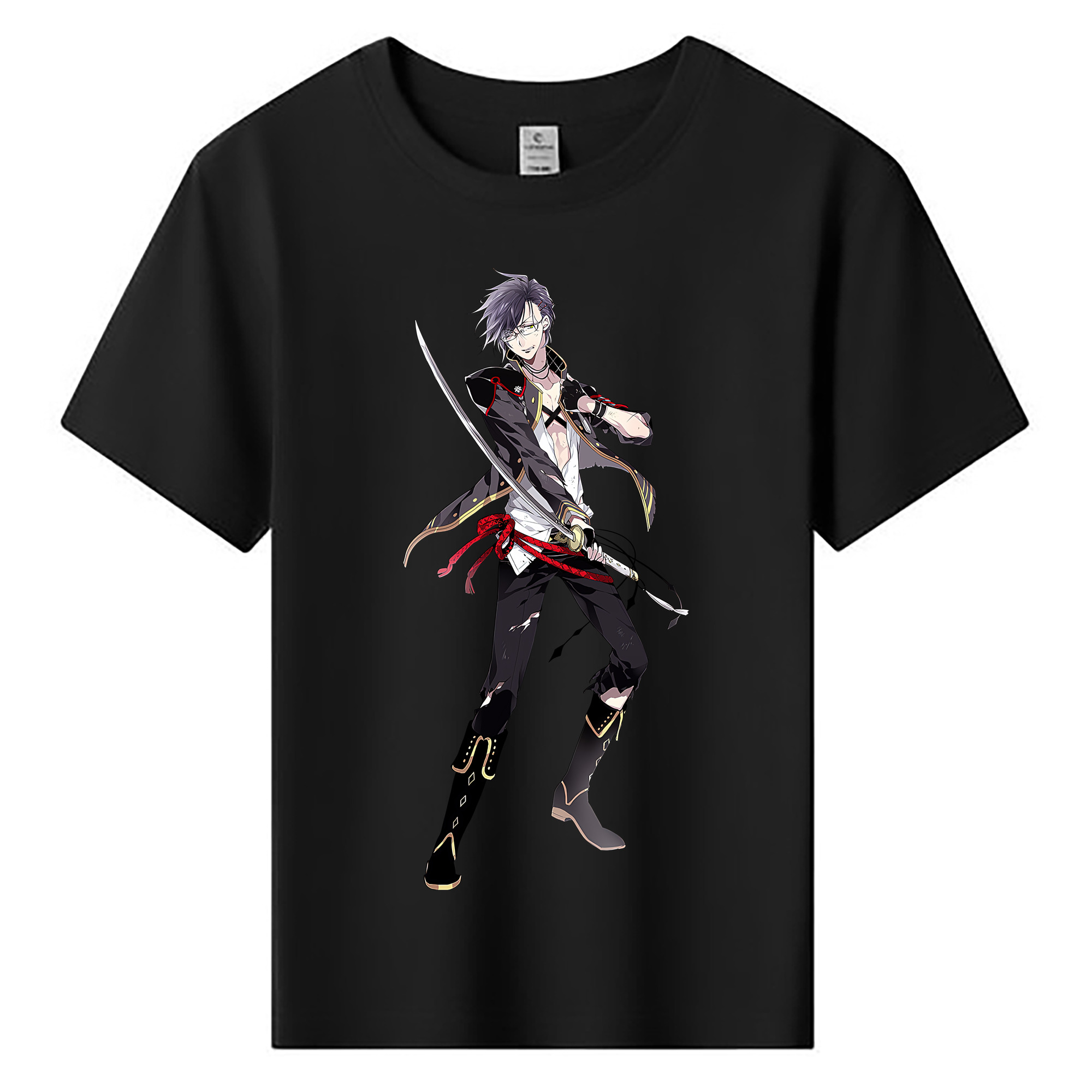 （画像用） 刀剣乱舞 Touken Ranbu 綿100％キッズTシャツ（フロントプリント）
