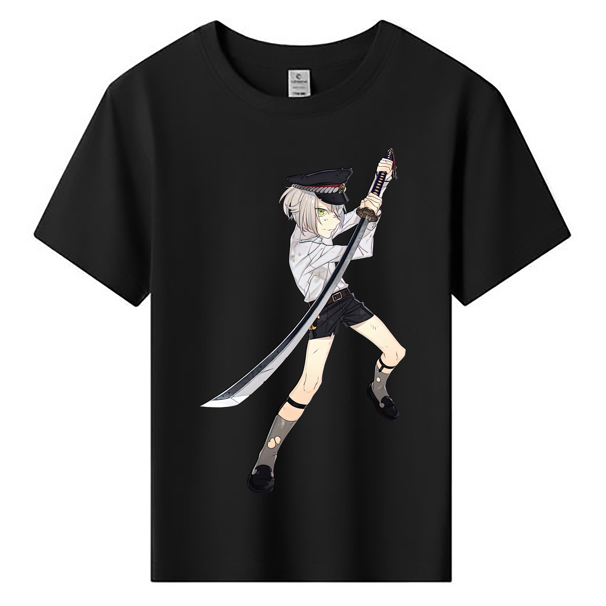 （画像用） 刀剣乱舞 Touken Ranbu 綿100％キッズTシャツ（フロントプリント）