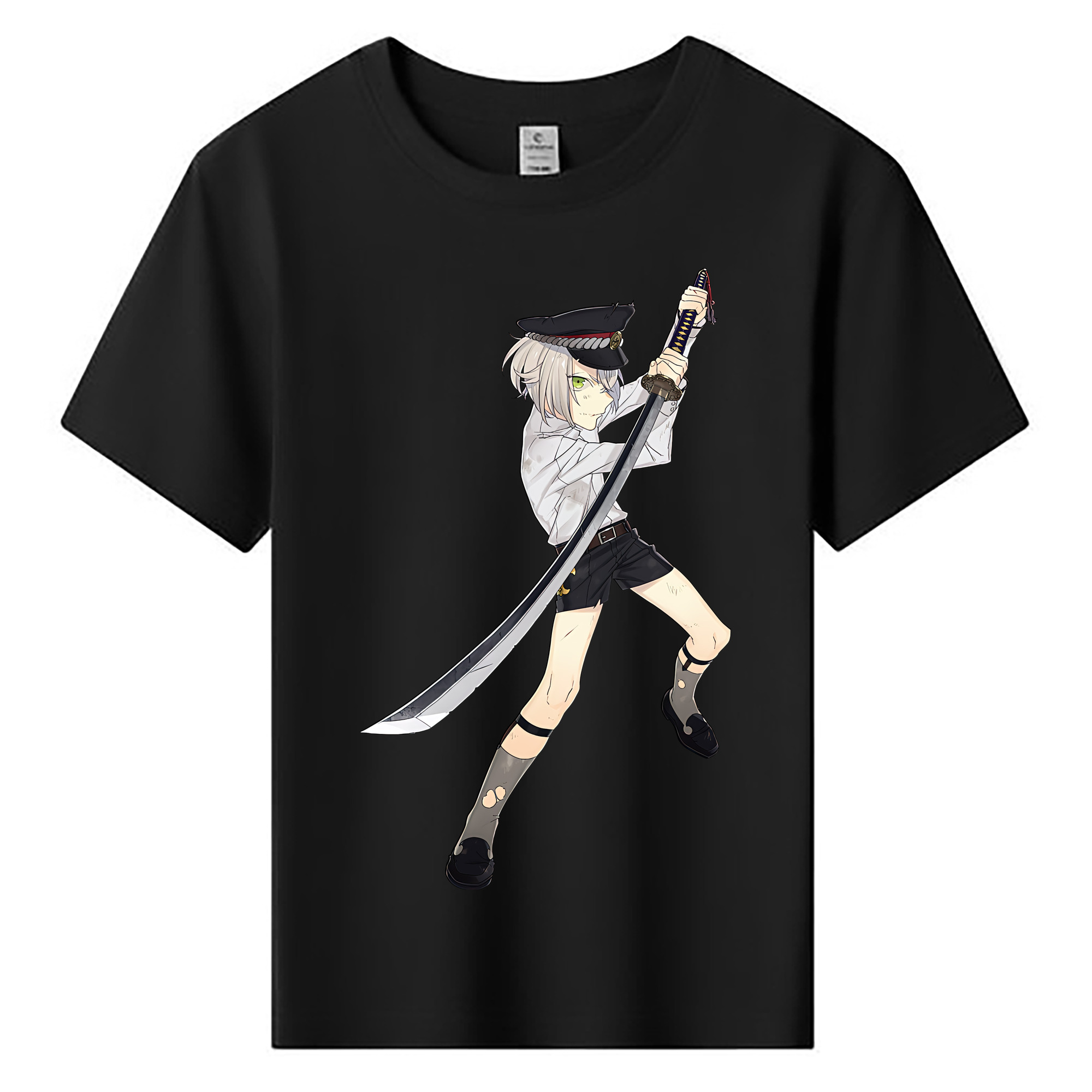 （画像用） 刀剣乱舞 Touken Ranbu 綿100％キッズTシャツ（フロントプリント）