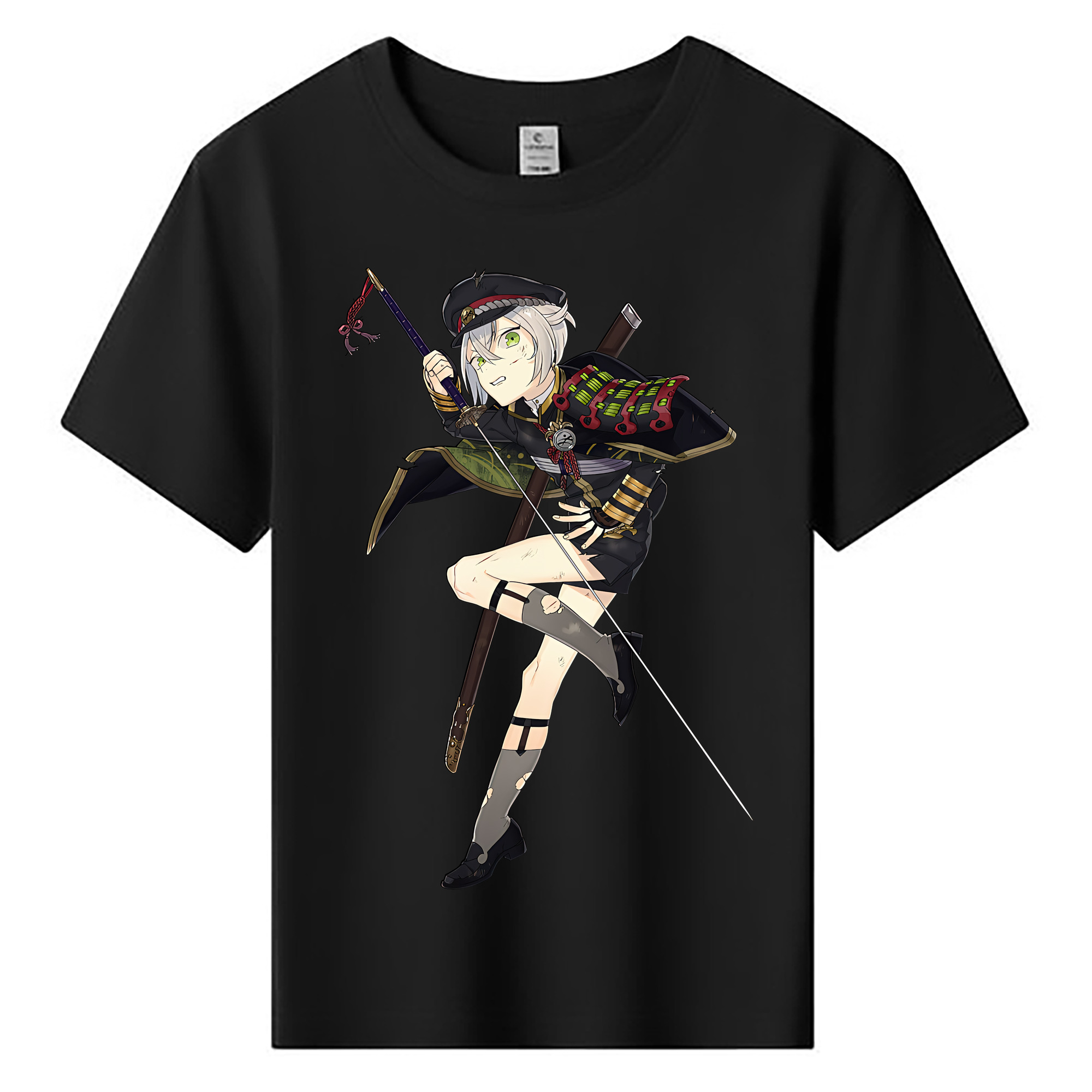 （画像用） 刀剣乱舞 Touken Ranbu 綿100％キッズTシャツ（フロントプリント）