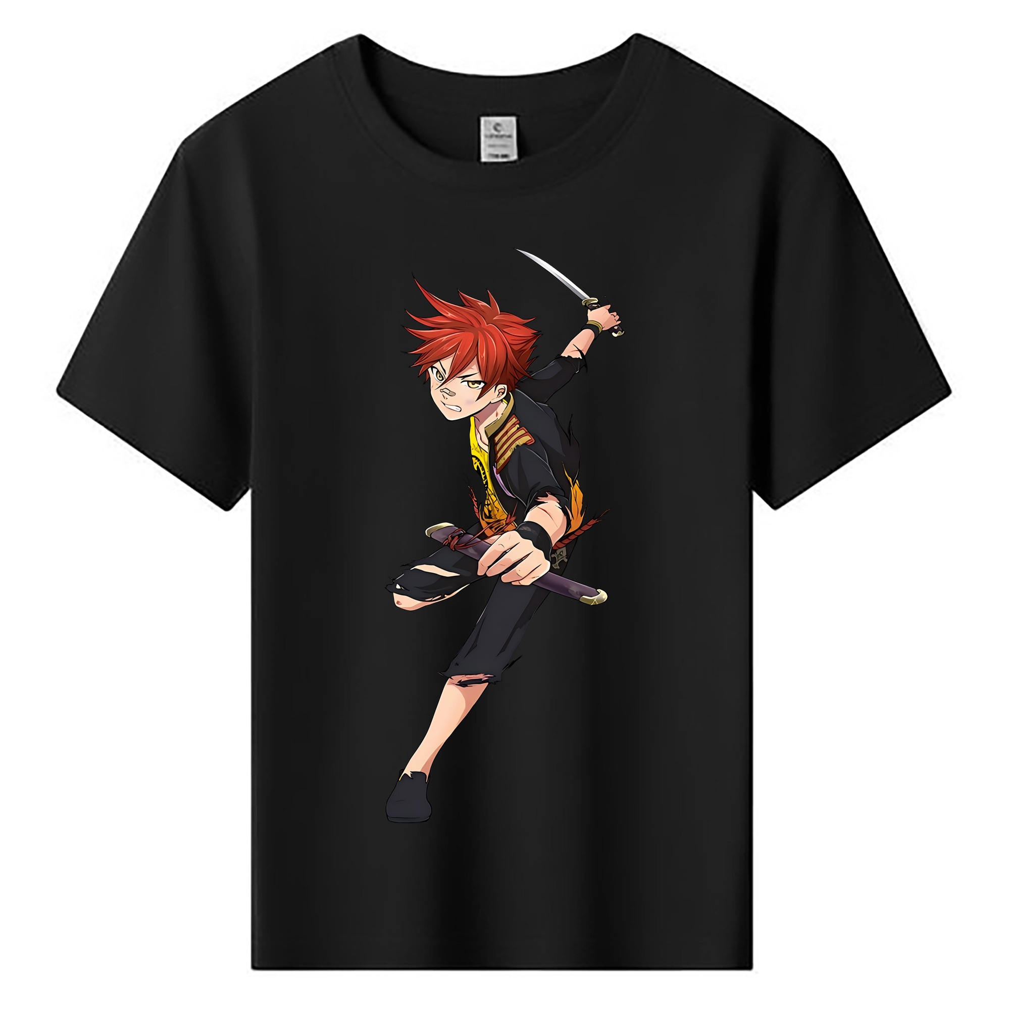 （画像用） 刀剣乱舞 Touken Ranbu 綿100％キッズTシャツ（フロントプリント）