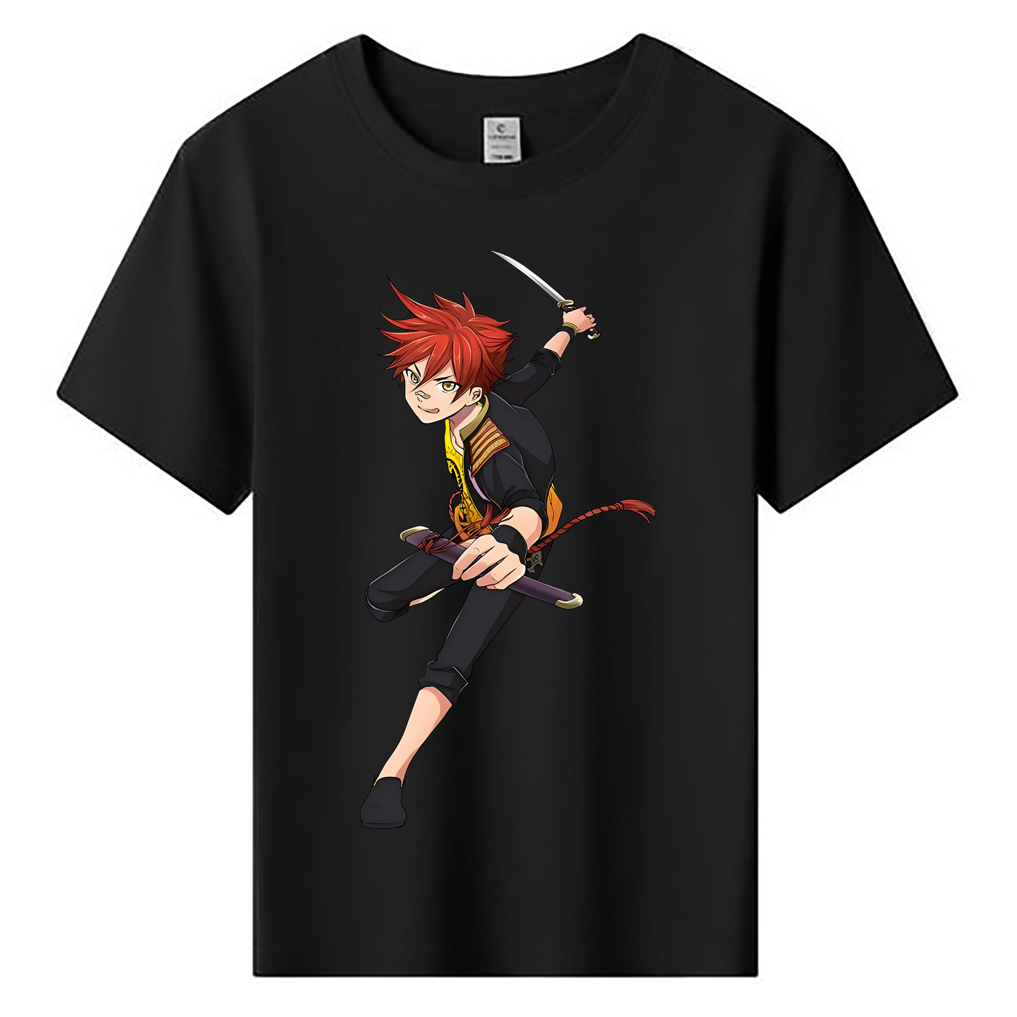 （画像用） 刀剣乱舞 Touken Ranbu 綿100％キッズTシャツ（フロントプリント）