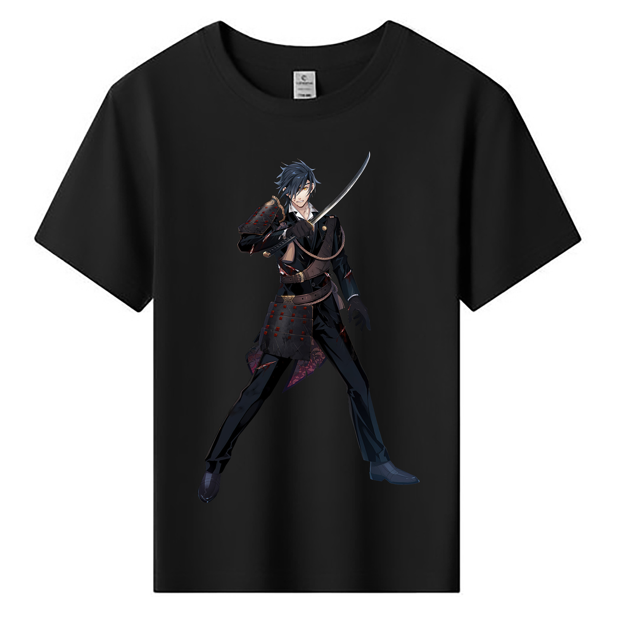 （画像用） 刀剣乱舞 Touken Ranbu 綿100％キッズTシャツ（フロントプリント）