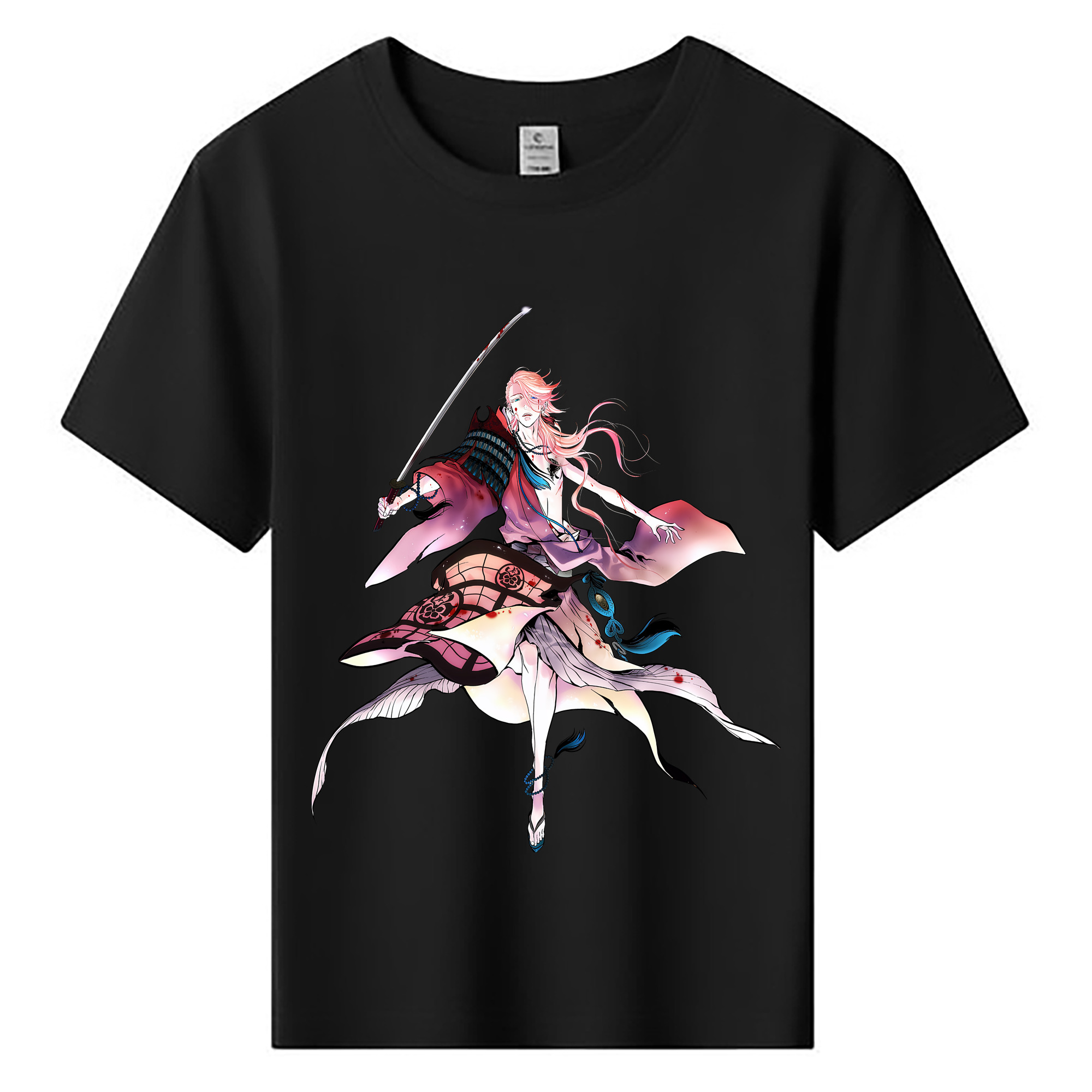 （画像用） 刀剣乱舞 Touken Ranbu 綿100％キッズTシャツ（フロントプリント）