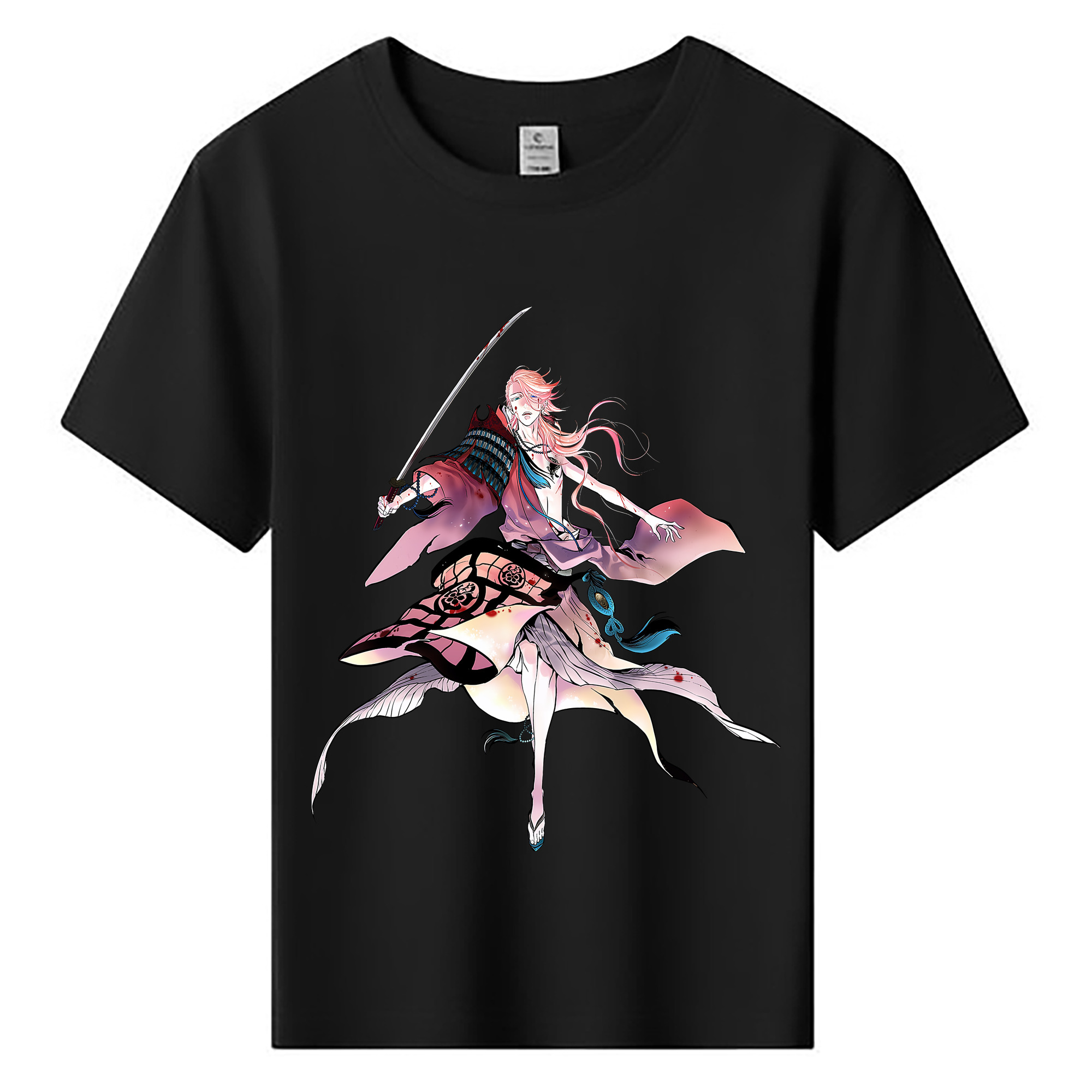 （画像用） 刀剣乱舞 Touken Ranbu 綿100％キッズTシャツ（フロントプリント）