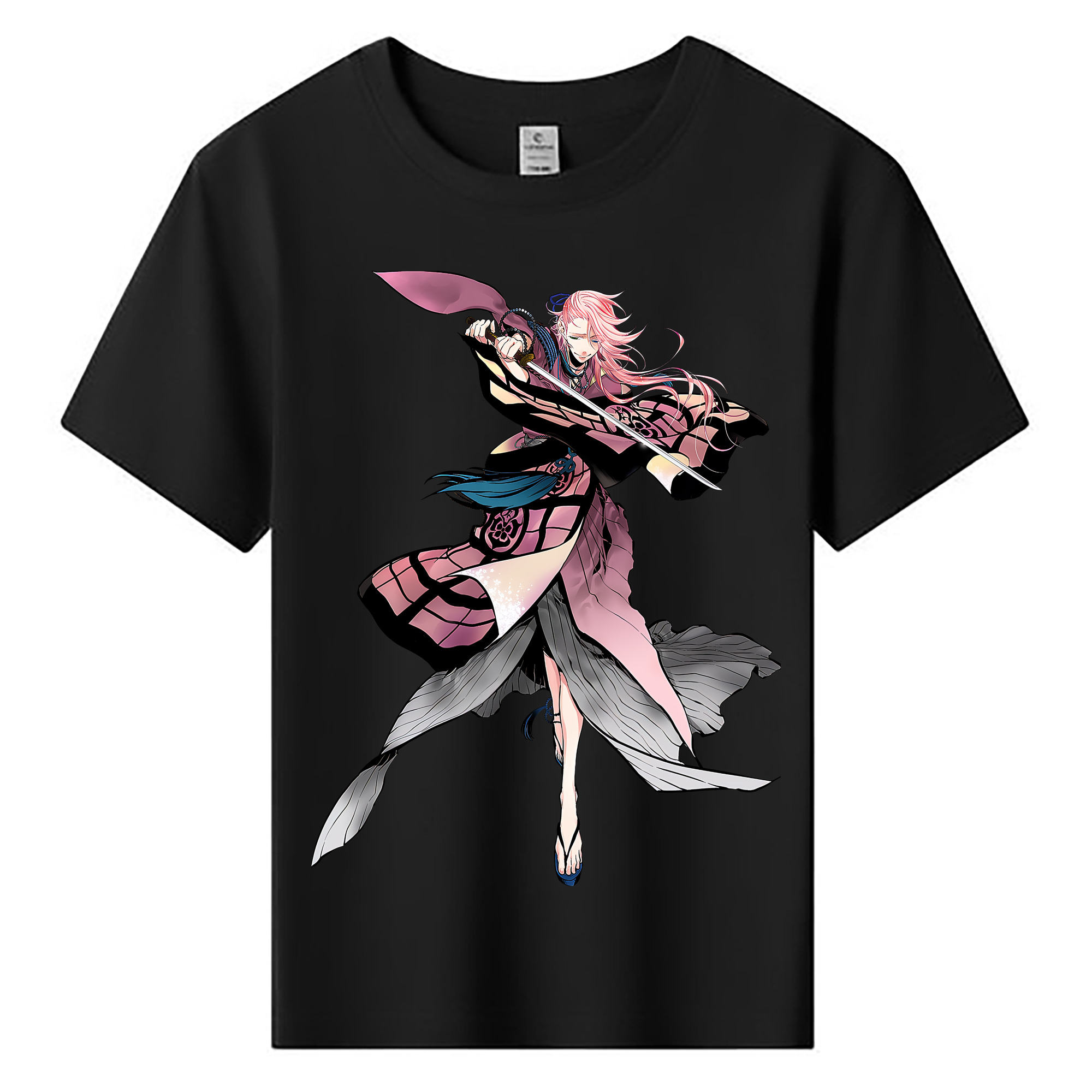 （画像用） 刀剣乱舞 Touken Ranbu 綿100％キッズTシャツ（フロントプリント）