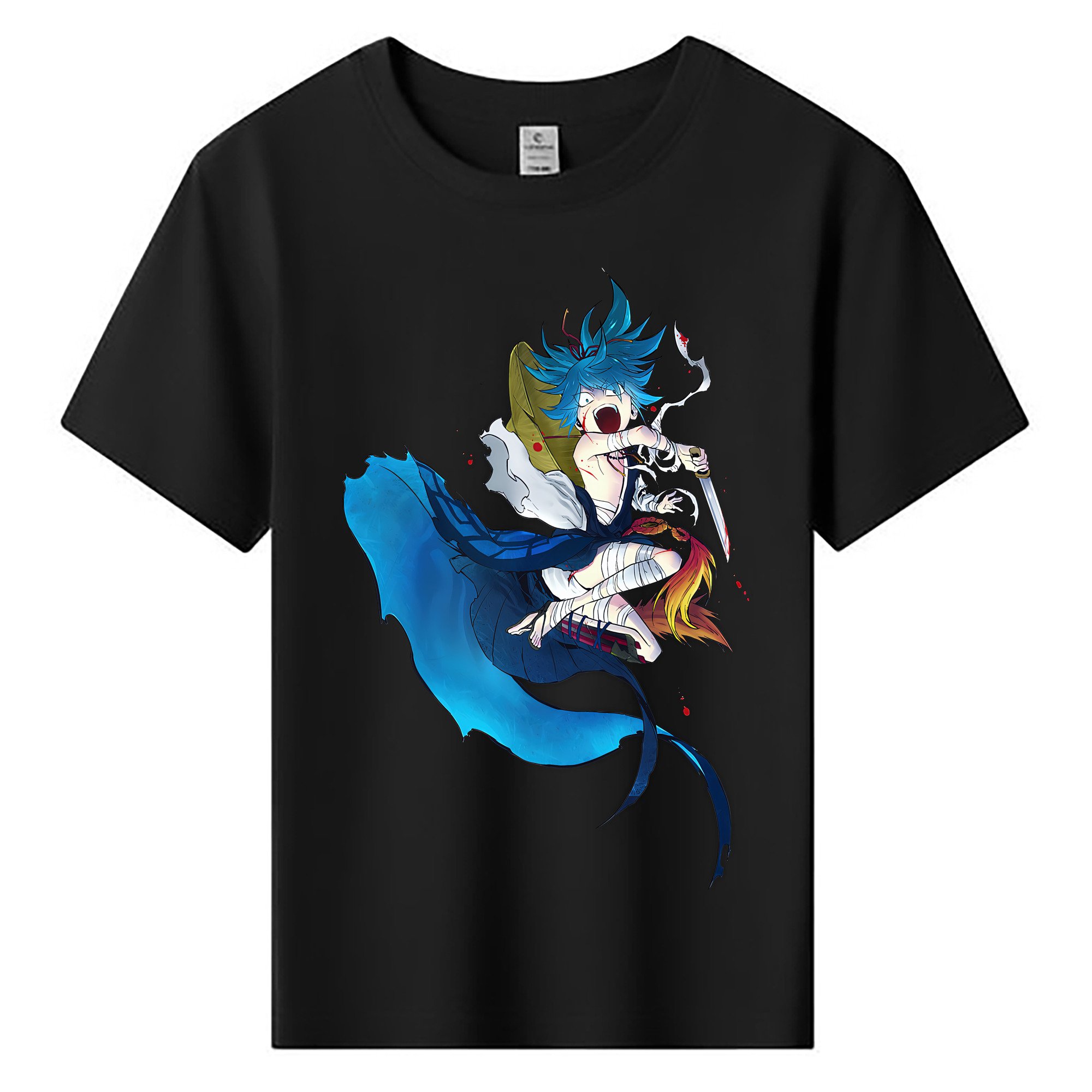 （画像用） 刀剣乱舞 Touken Ranbu 綿100％キッズTシャツ（フロントプリント）