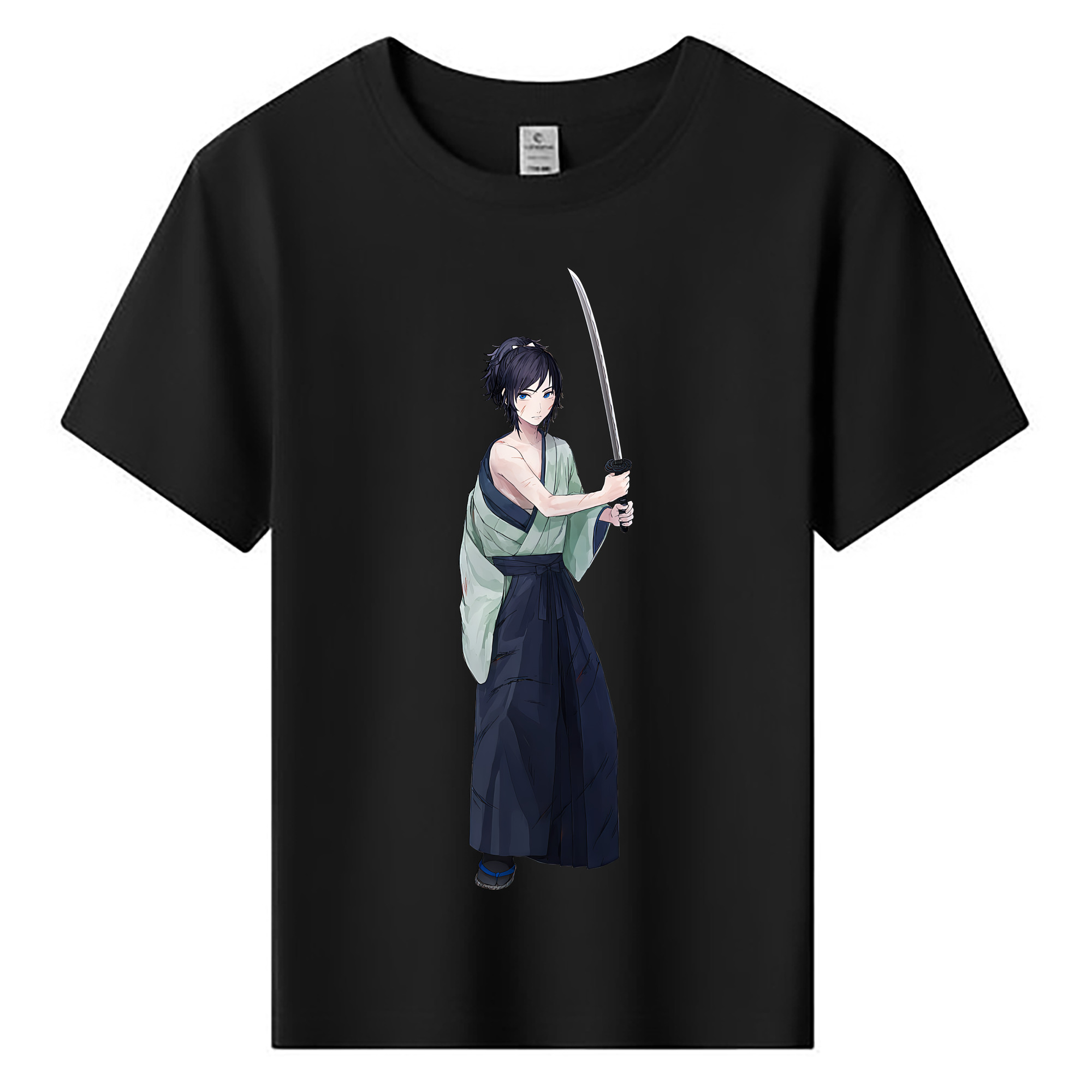 （画像用） 刀剣乱舞 Touken Ranbu 綿100％キッズTシャツ（フロントプリント）