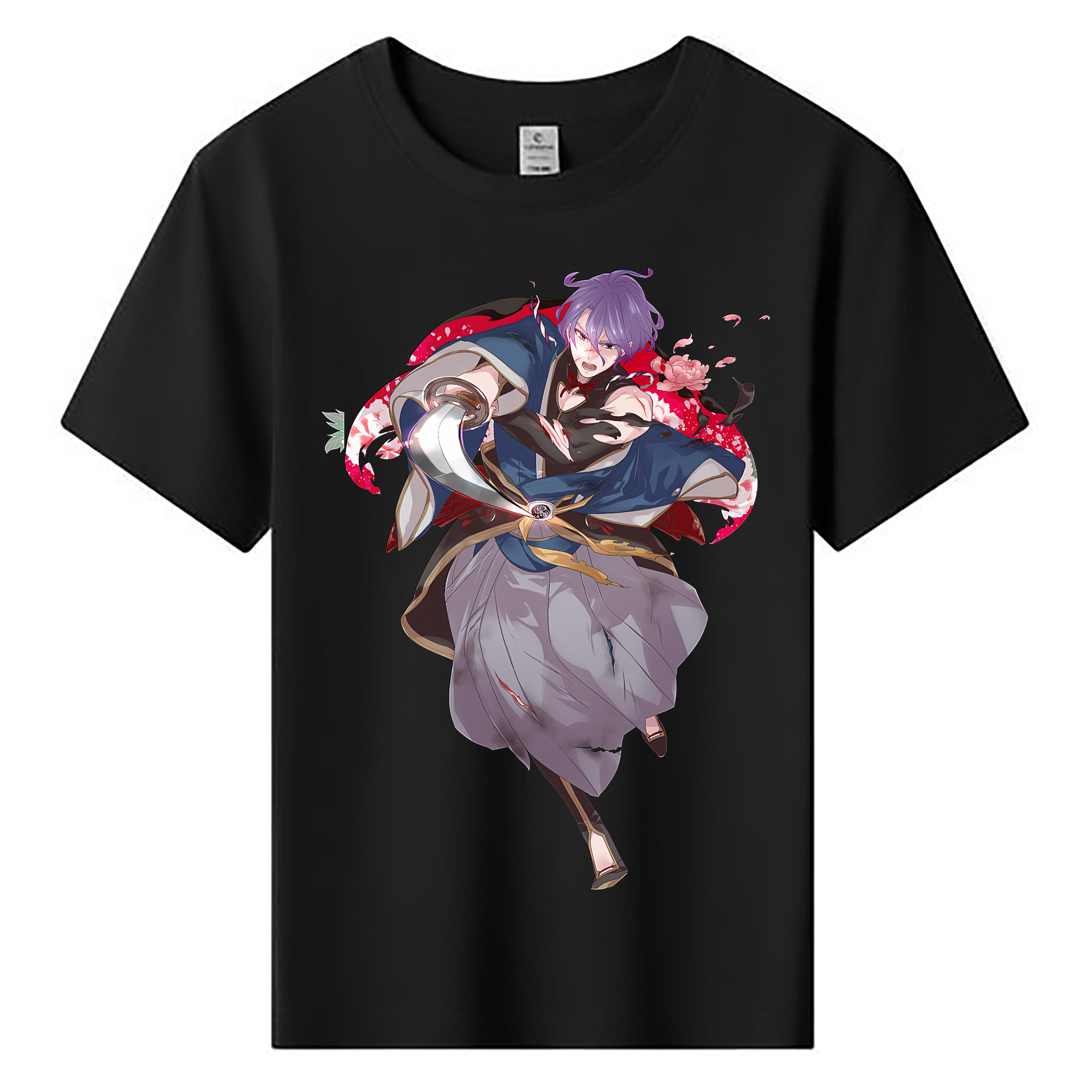（画像用） 刀剣乱舞 Touken Ranbu 綿100％キッズTシャツ（フロントプリント）