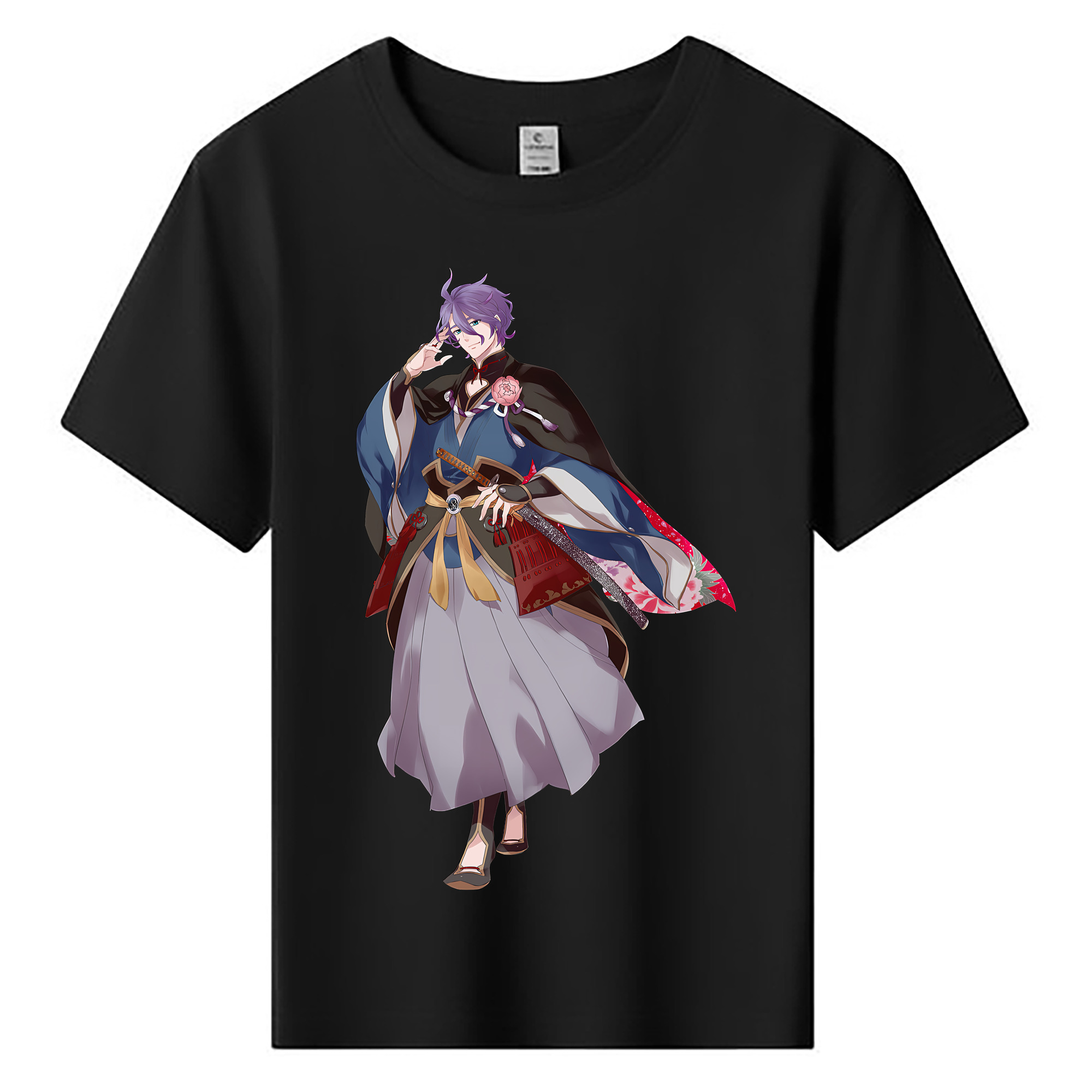 （画像用） 刀剣乱舞 Touken Ranbu 綿100％キッズTシャツ（フロントプリント）