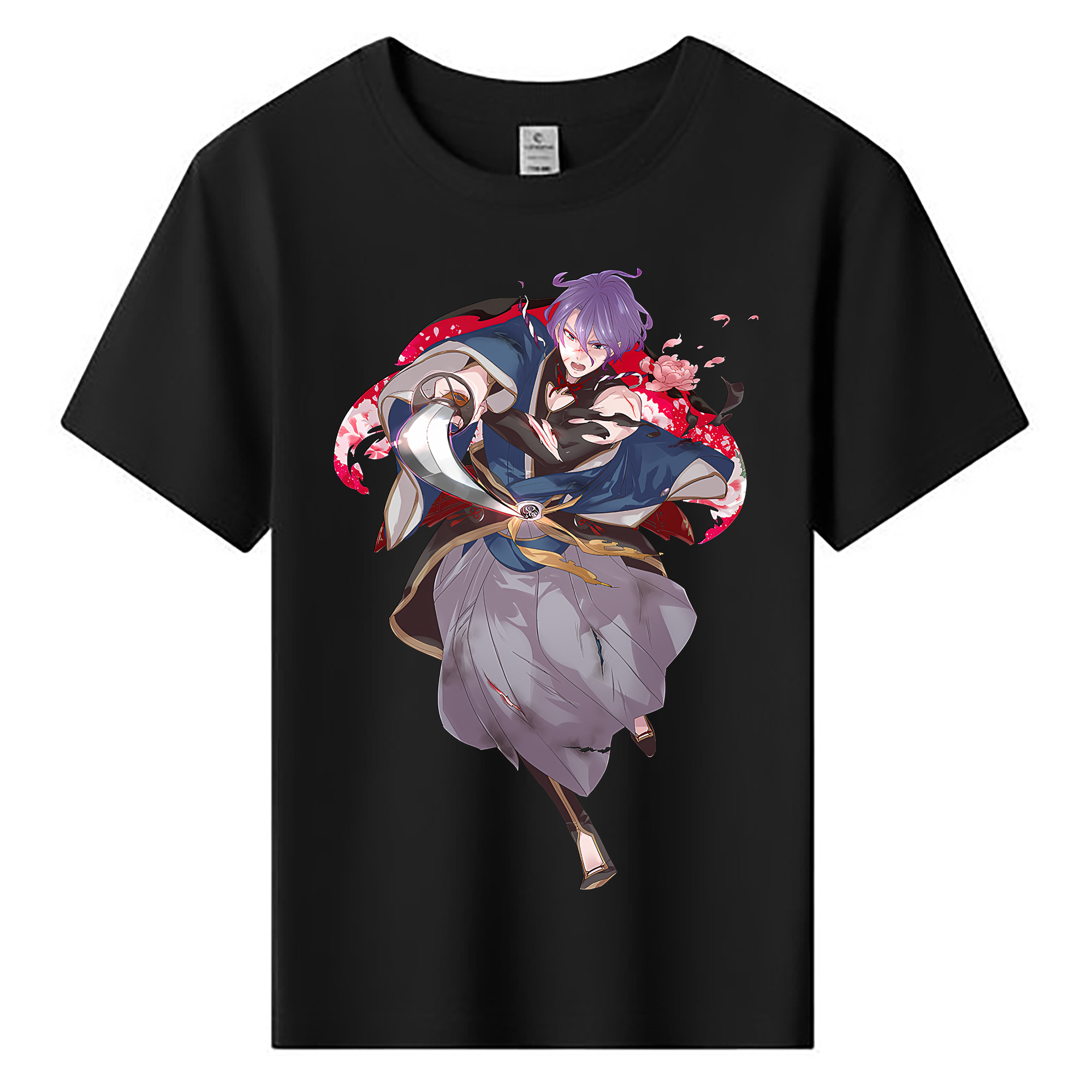（画像用） 刀剣乱舞 Touken Ranbu 綿100％キッズTシャツ（フロントプリント）