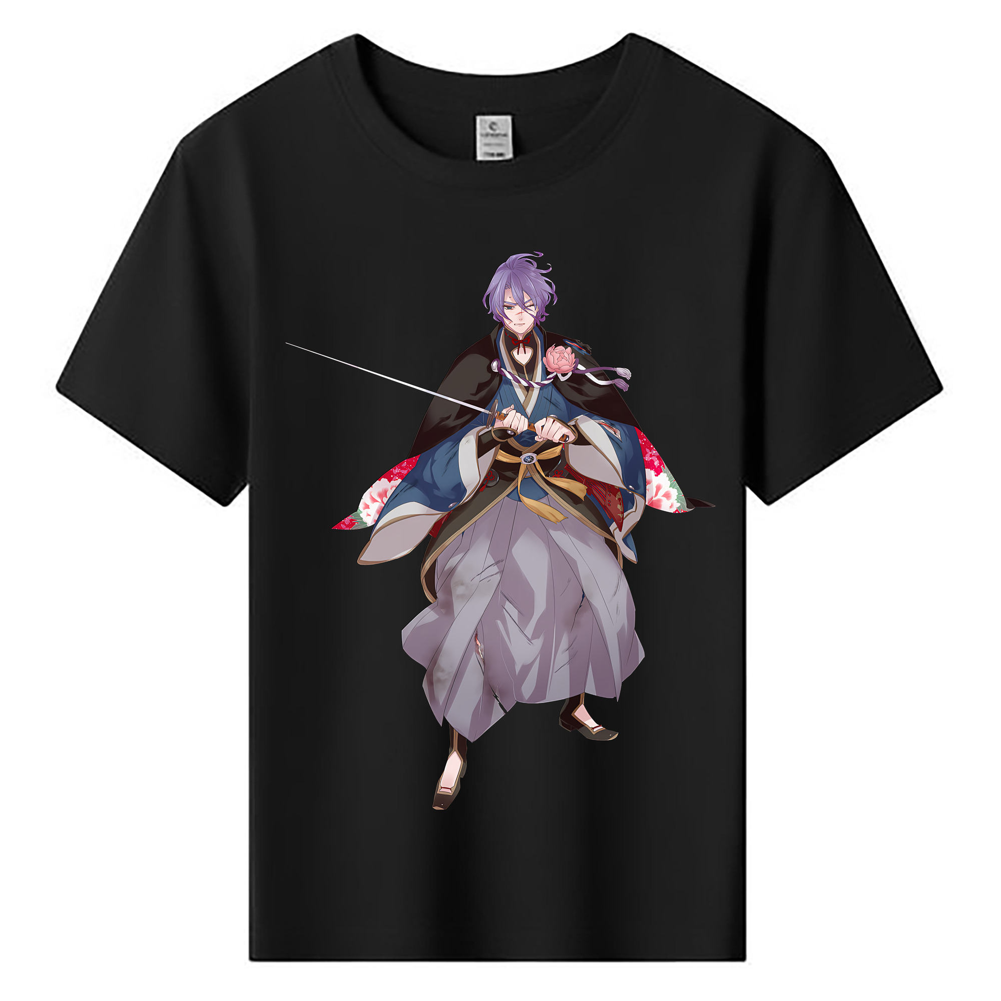 （画像用） 刀剣乱舞 Touken Ranbu 綿100％キッズTシャツ（フロントプリント）