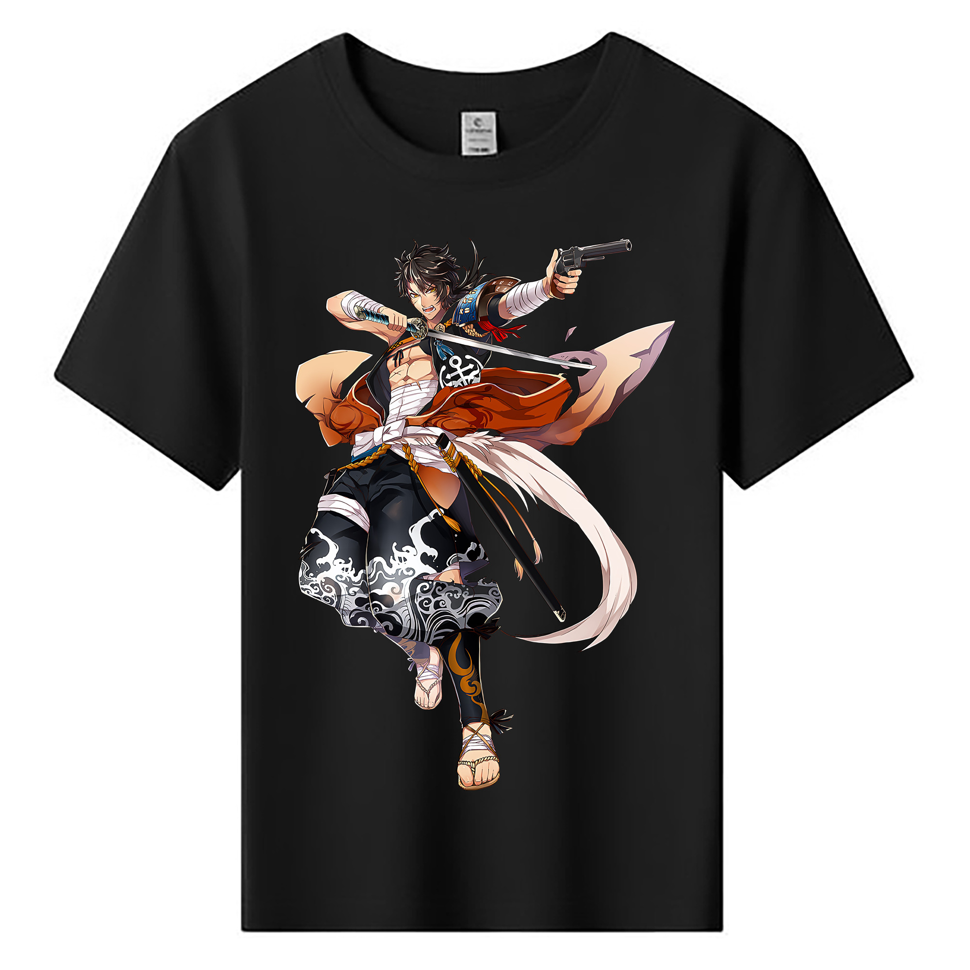 （画像用） 刀剣乱舞 Touken Ranbu 綿100％キッズTシャツ（フロントプリント）