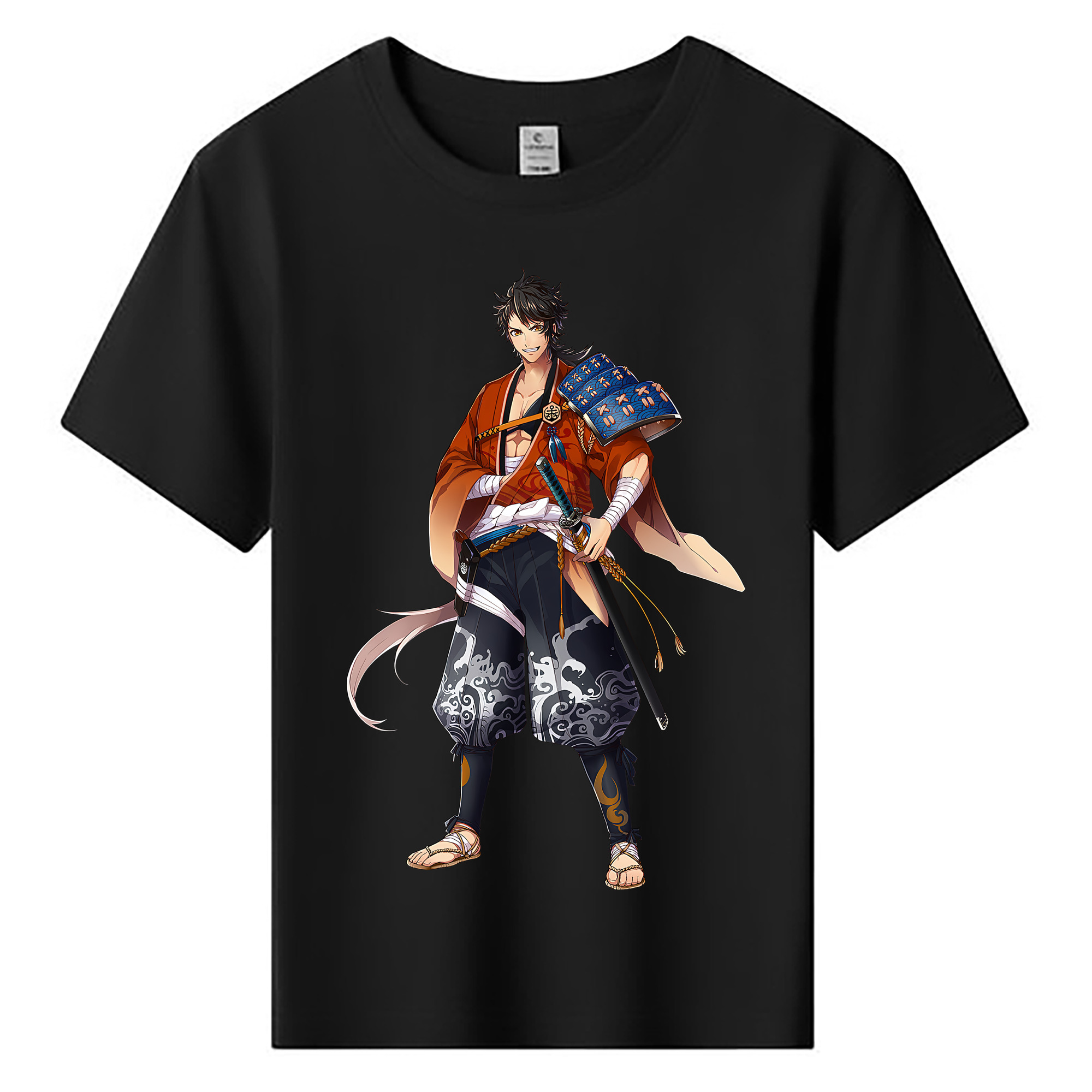 （画像用） 刀剣乱舞 Touken Ranbu 綿100％キッズTシャツ（フロントプリント）