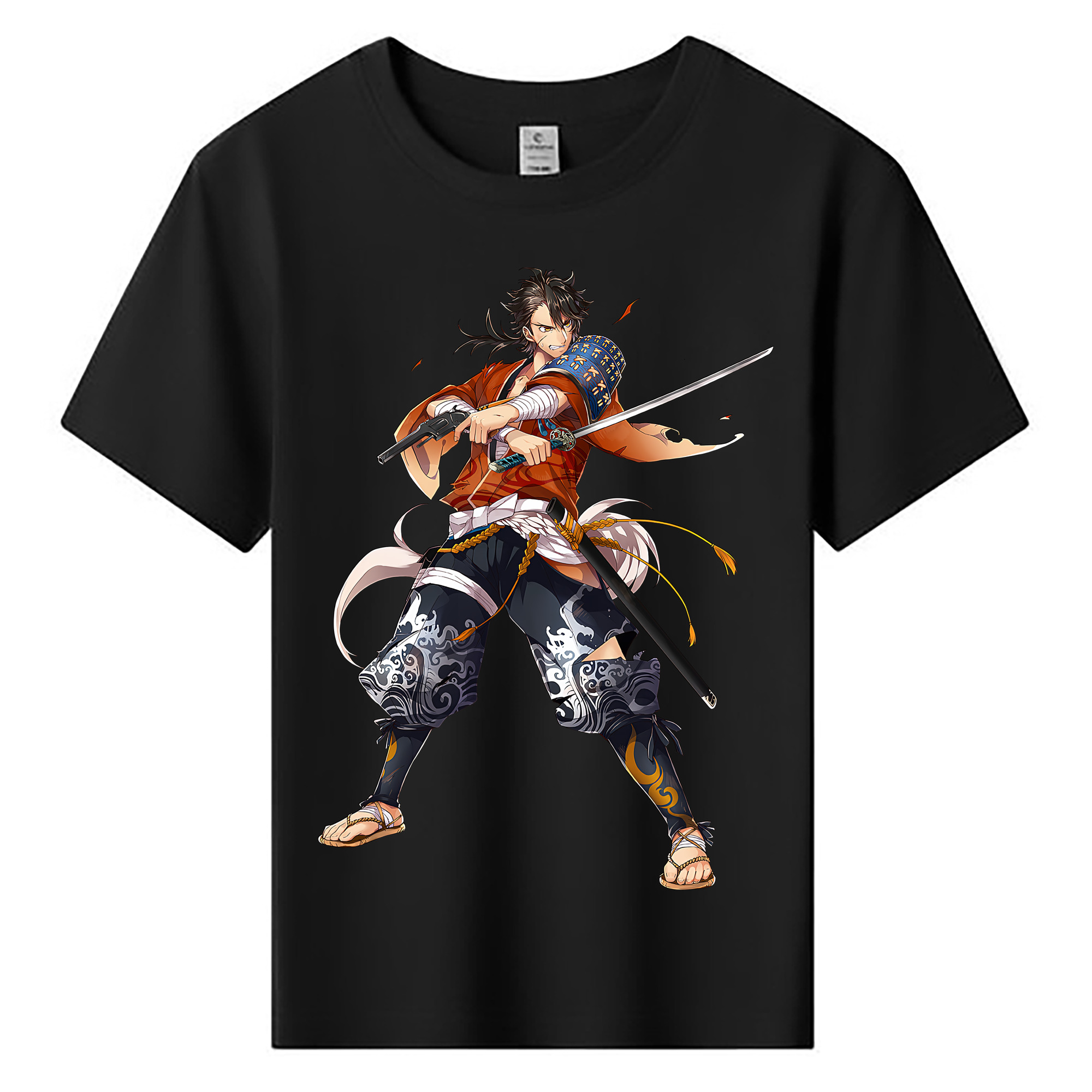 （画像用） 刀剣乱舞 Touken Ranbu 綿100％キッズTシャツ（フロントプリント）