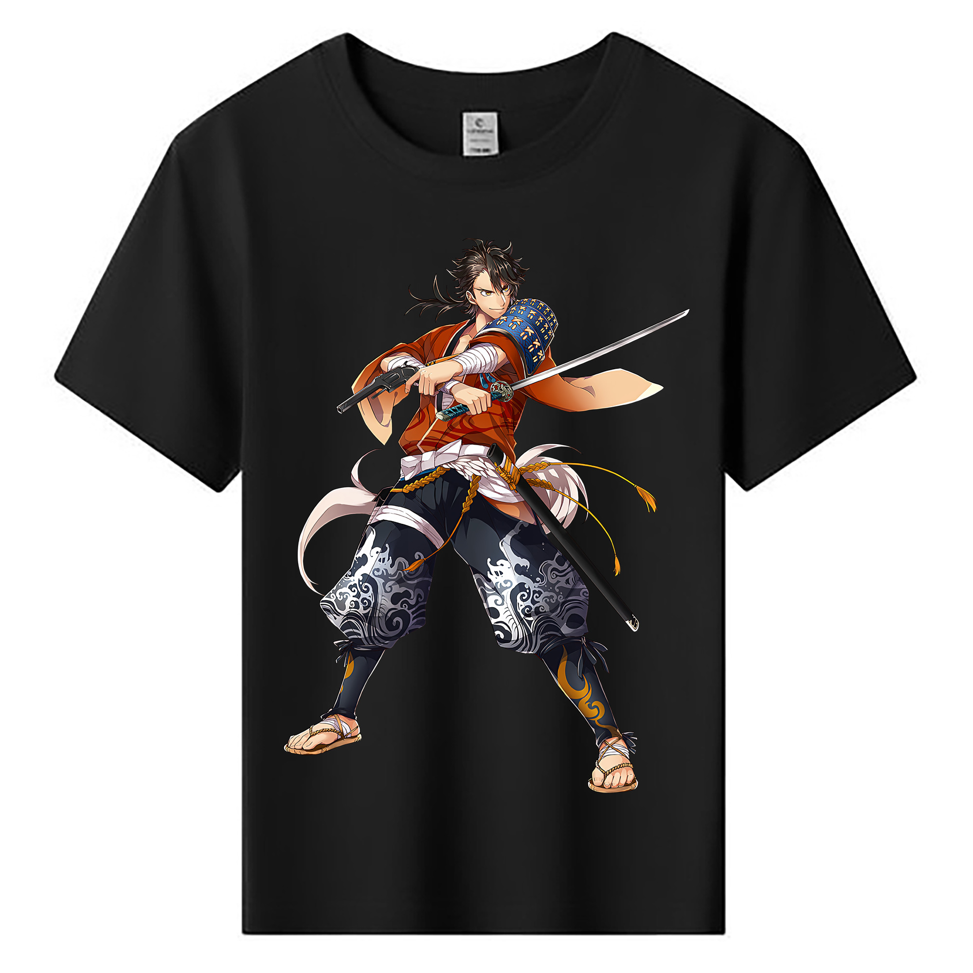 （画像用） 刀剣乱舞 Touken Ranbu 綿100％キッズTシャツ（フロントプリント）