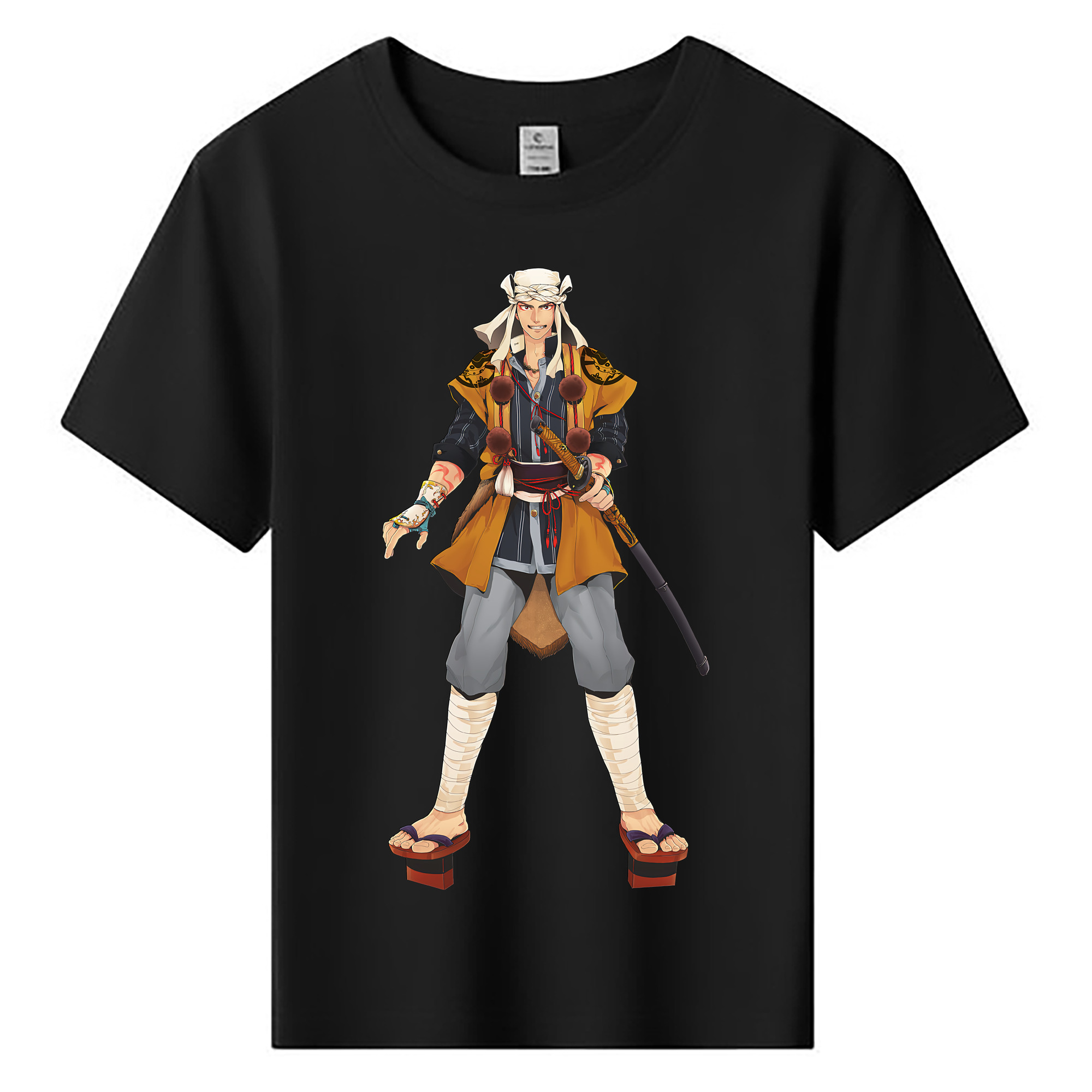 （画像用） 刀剣乱舞 Touken Ranbu 綿100％キッズTシャツ（フロントプリント）