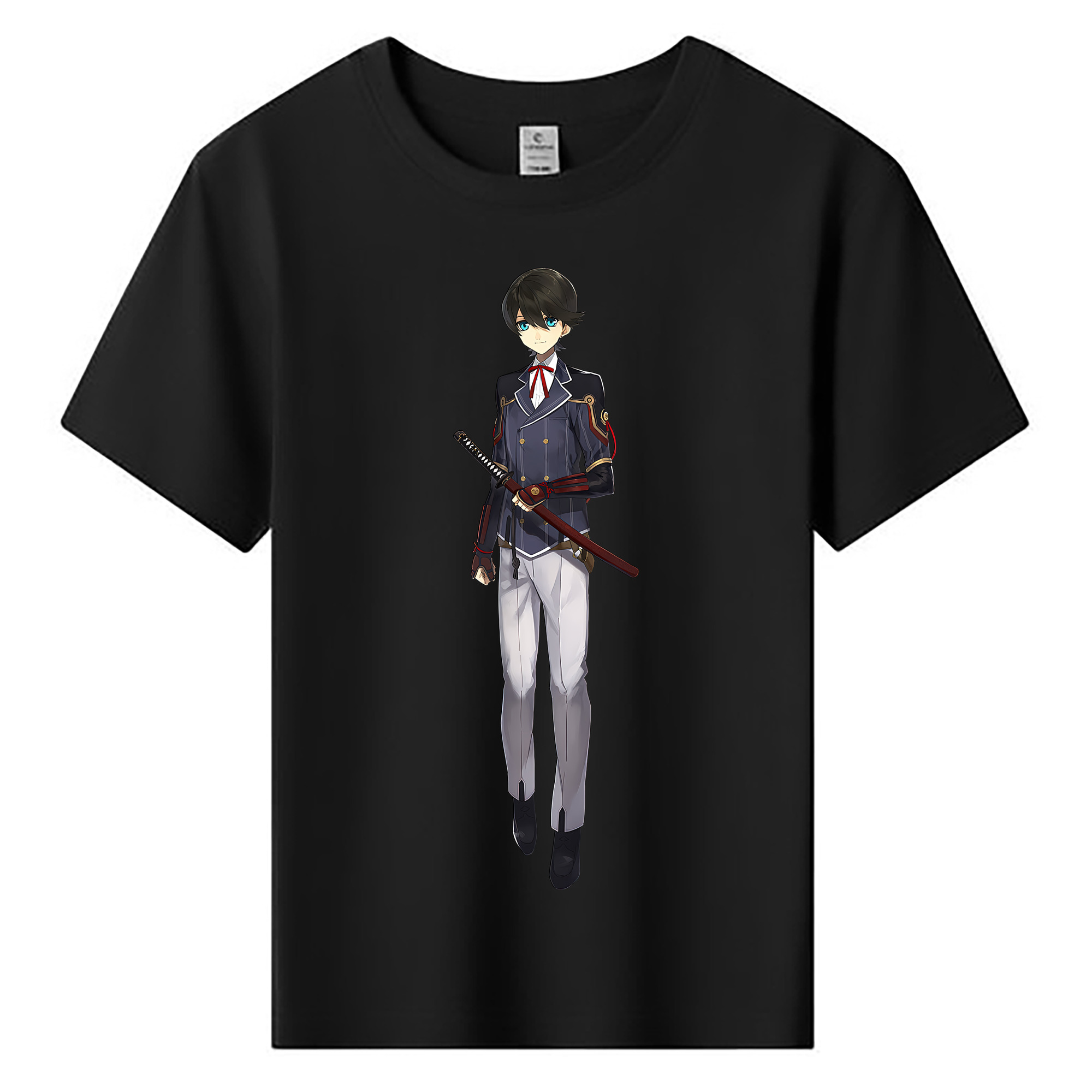 （画像用） 刀剣乱舞 Touken Ranbu 綿100％キッズTシャツ（フロントプリント）