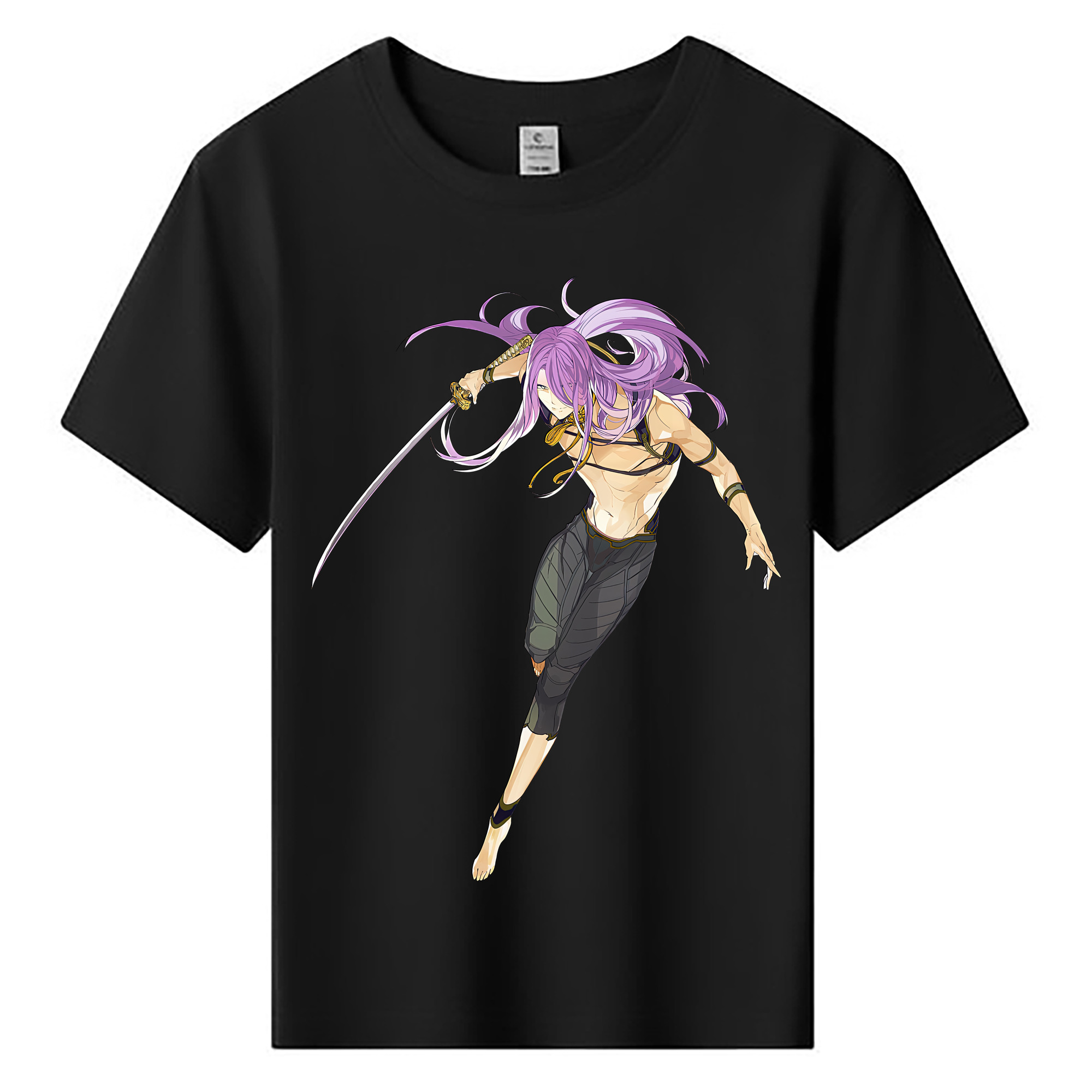 （画像用） 刀剣乱舞 Touken Ranbu 綿100％キッズTシャツ（フロントプリント）