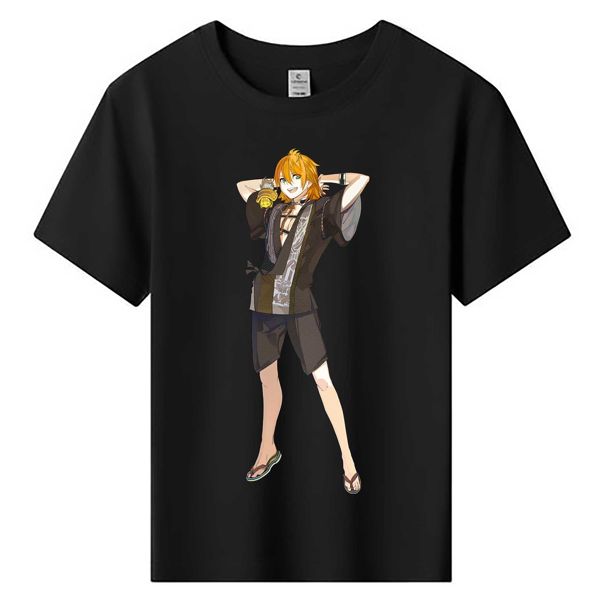 （画像用） 刀剣乱舞 Touken Ranbu 綿100％キッズTシャツ（フロントプリント）