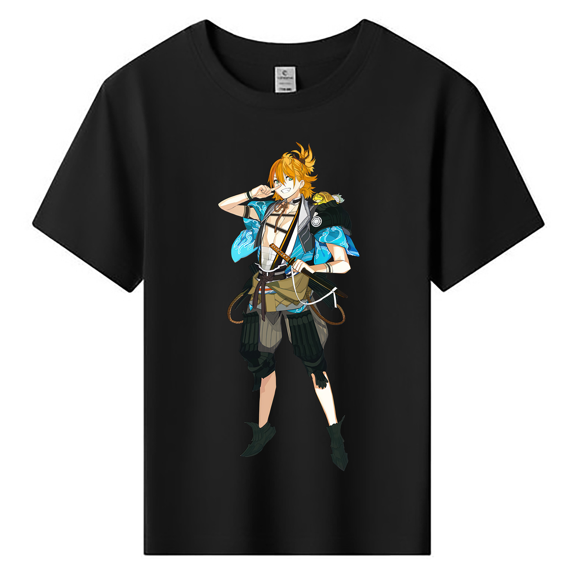 （画像用） 刀剣乱舞 Touken Ranbu 綿100％キッズTシャツ（フロントプリント）