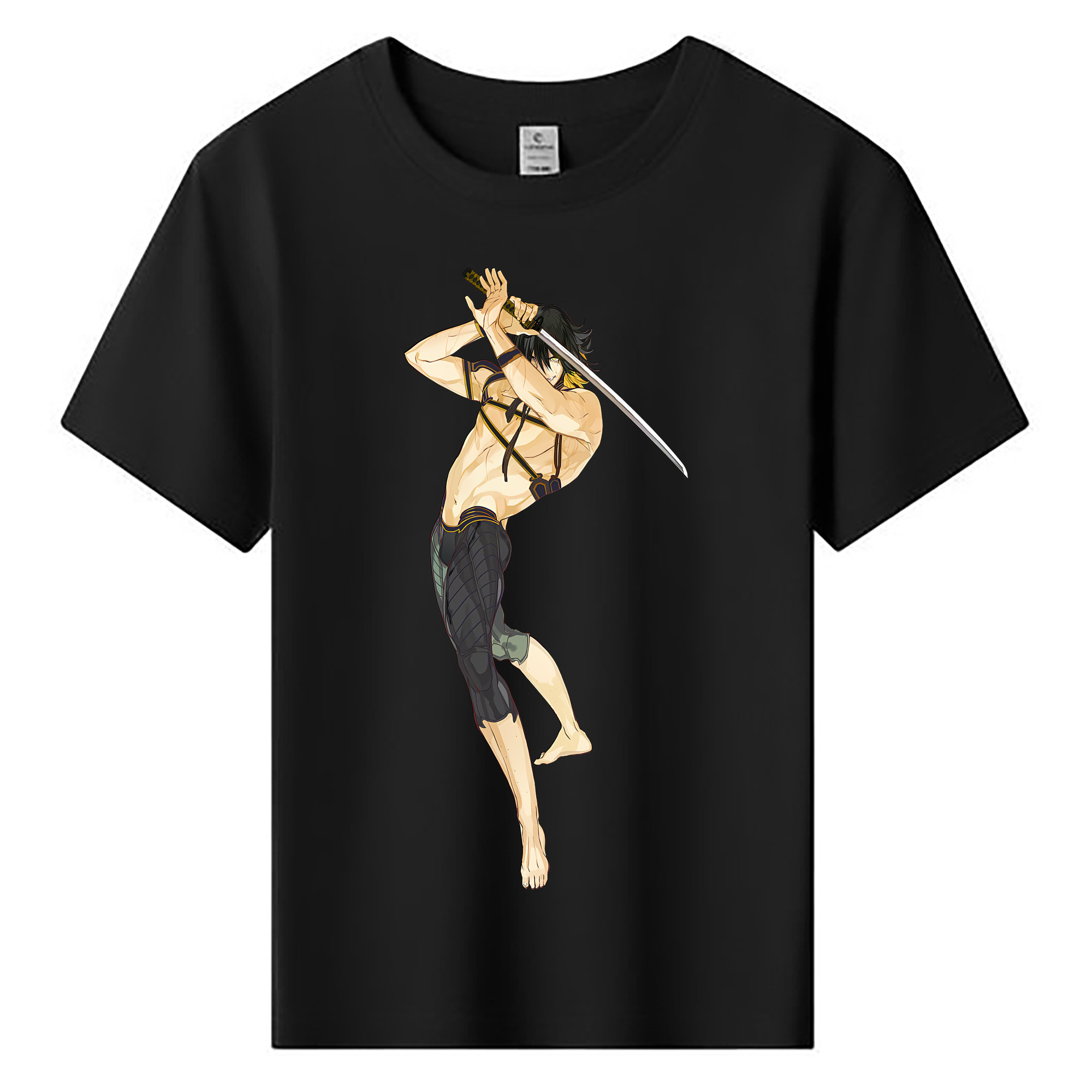 （画像用） 刀剣乱舞 Touken Ranbu 綿100％キッズTシャツ（フロントプリント）