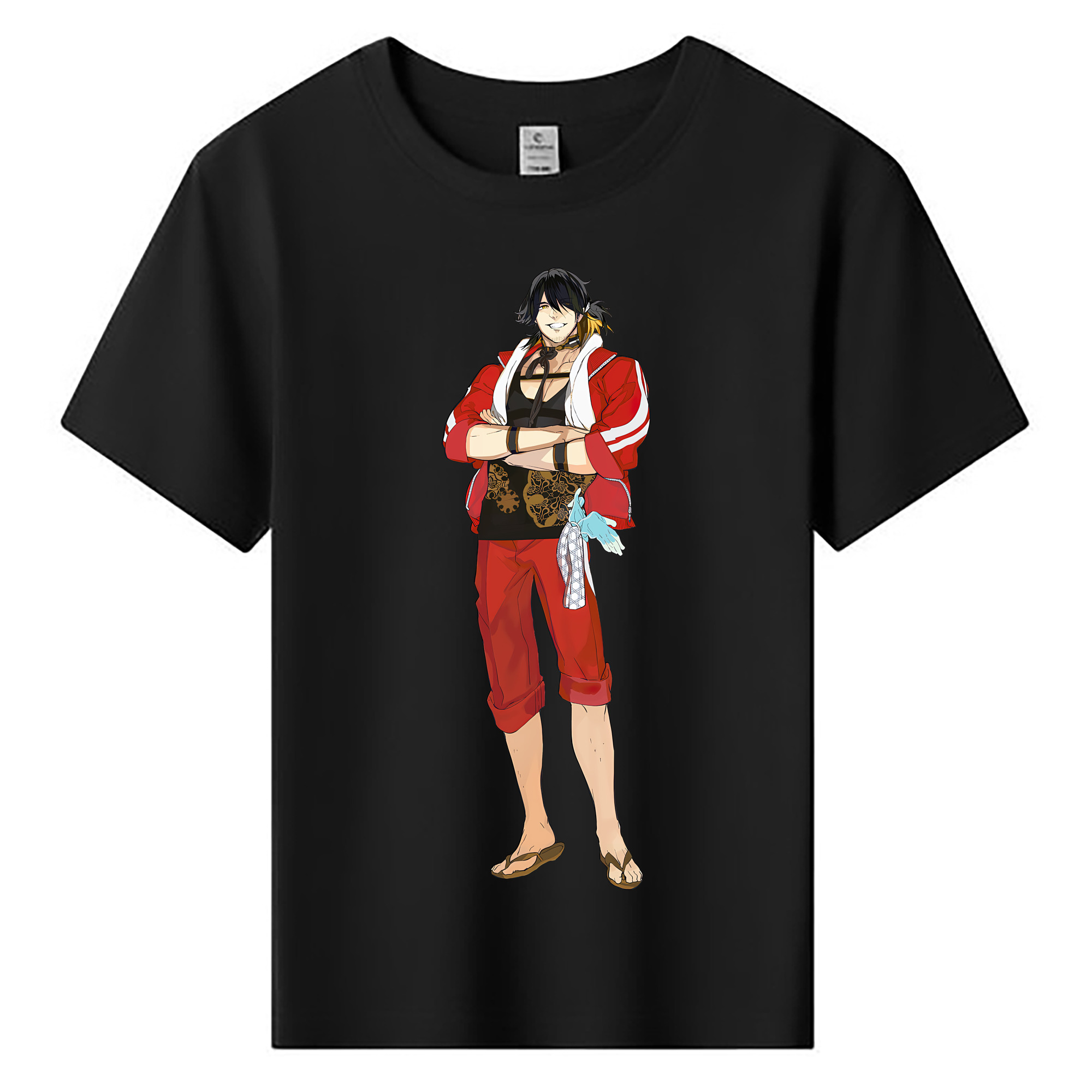 （画像用） 刀剣乱舞 Touken Ranbu 綿100％キッズTシャツ（フロントプリント）