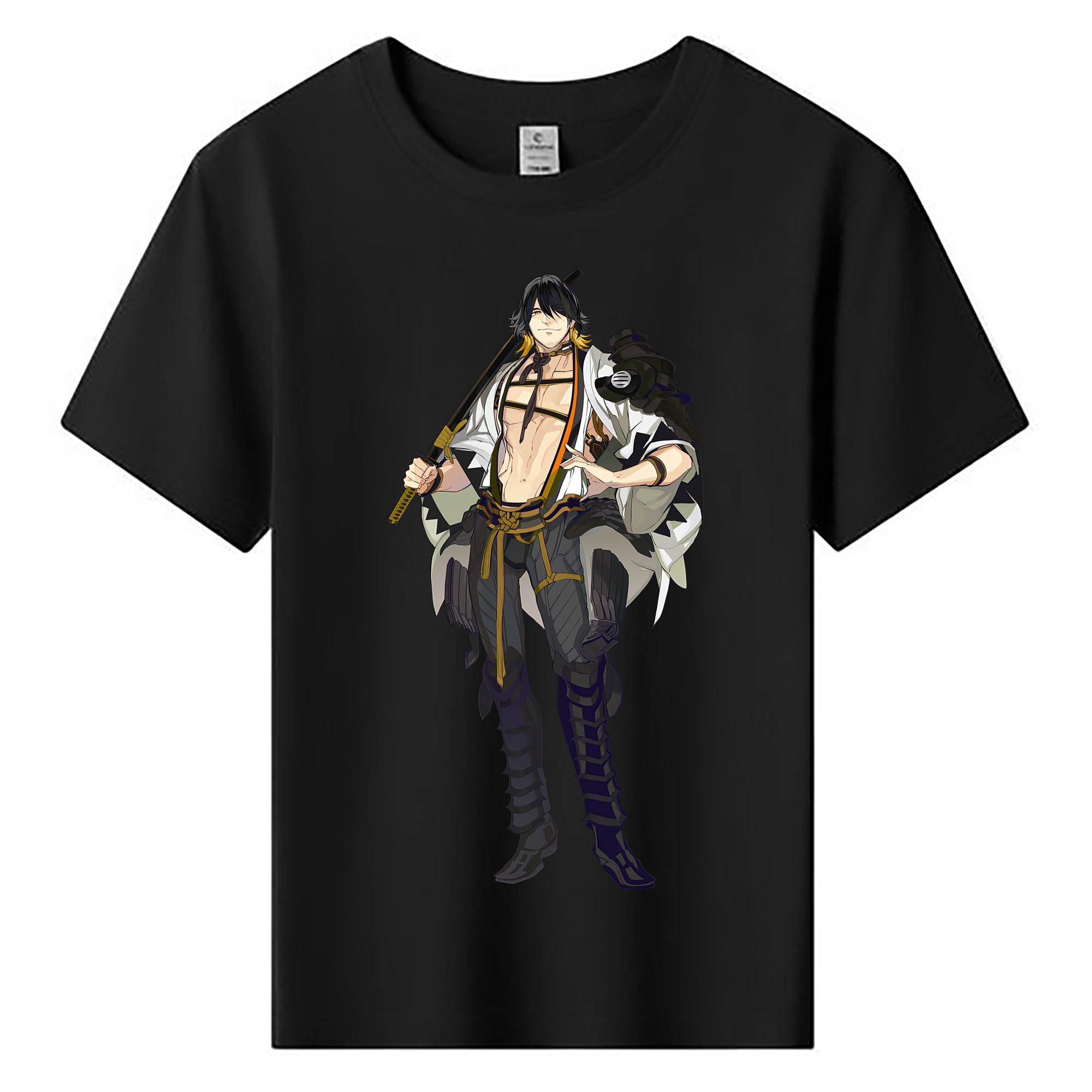 （画像用） 刀剣乱舞 Touken Ranbu 綿100％キッズTシャツ（フロントプリント）