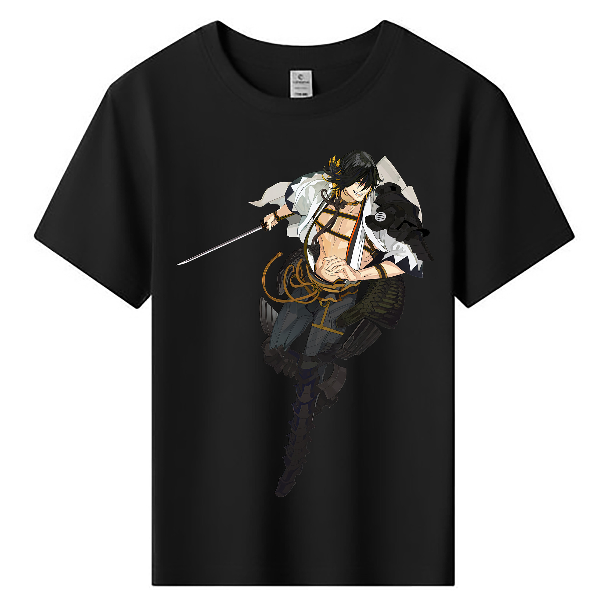 （画像用） 刀剣乱舞 Touken Ranbu 綿100％キッズTシャツ（フロントプリント）