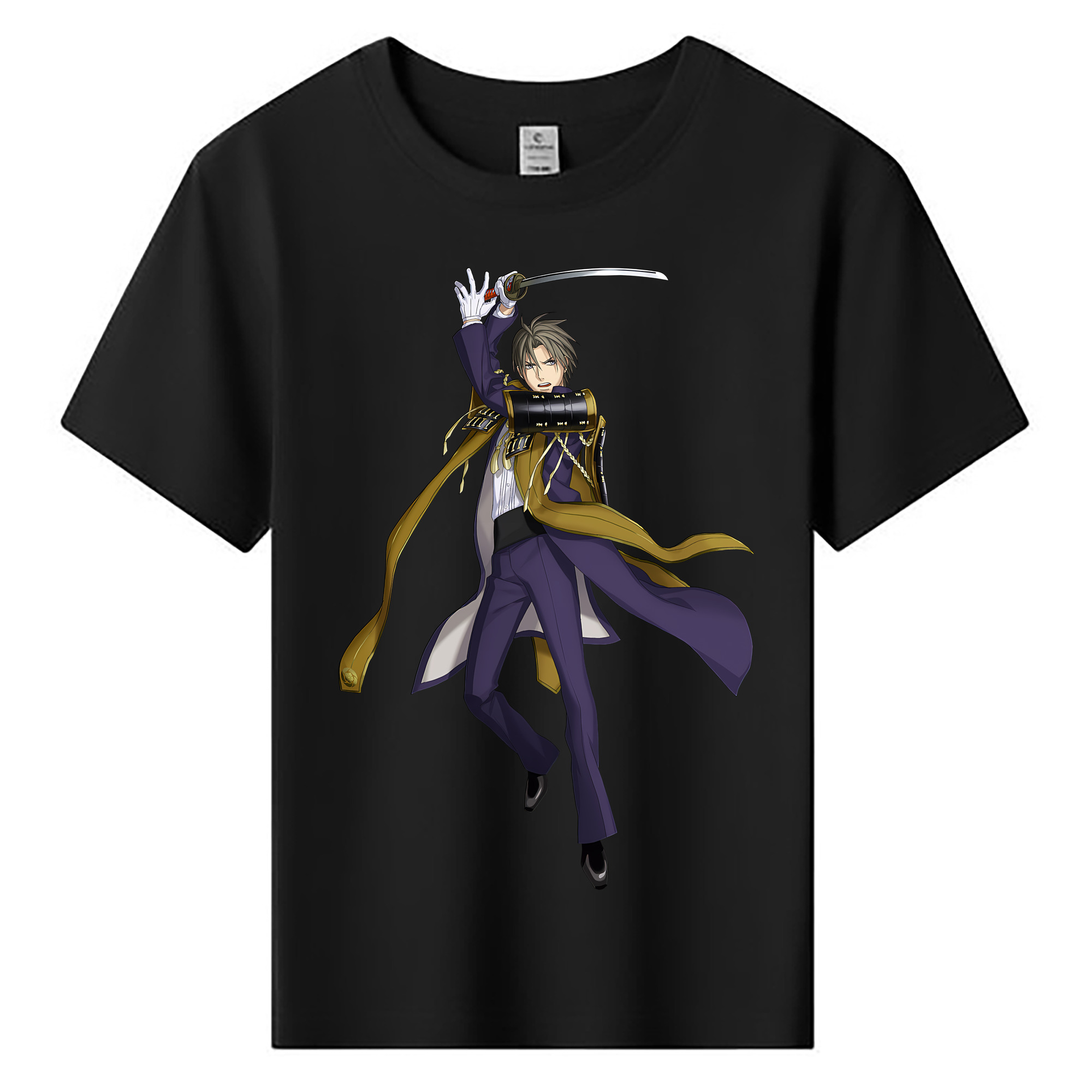 （画像用） 刀剣乱舞 Touken Ranbu 綿100％キッズTシャツ（フロントプリント）