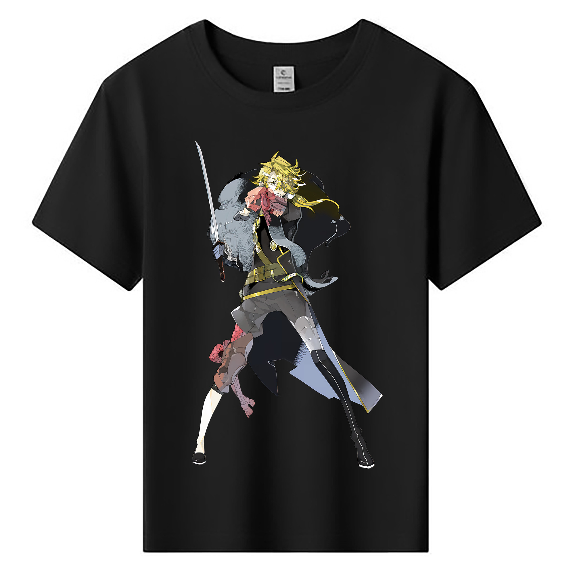 （画像用） 刀剣乱舞 Touken Ranbu 綿100％キッズTシャツ（フロントプリント）