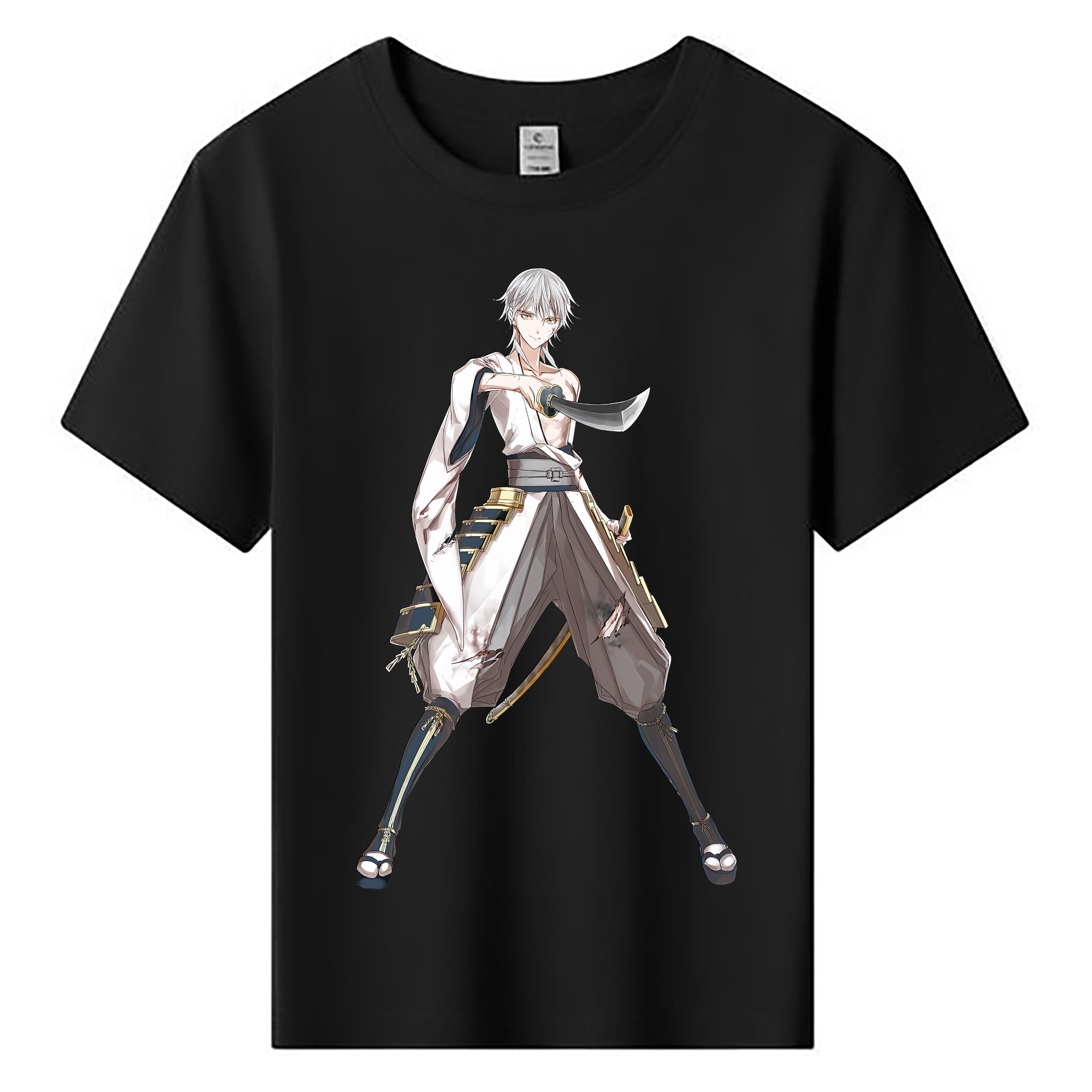 （画像用） 刀剣乱舞 Touken Ranbu 綿100％キッズTシャツ（フロントプリント）