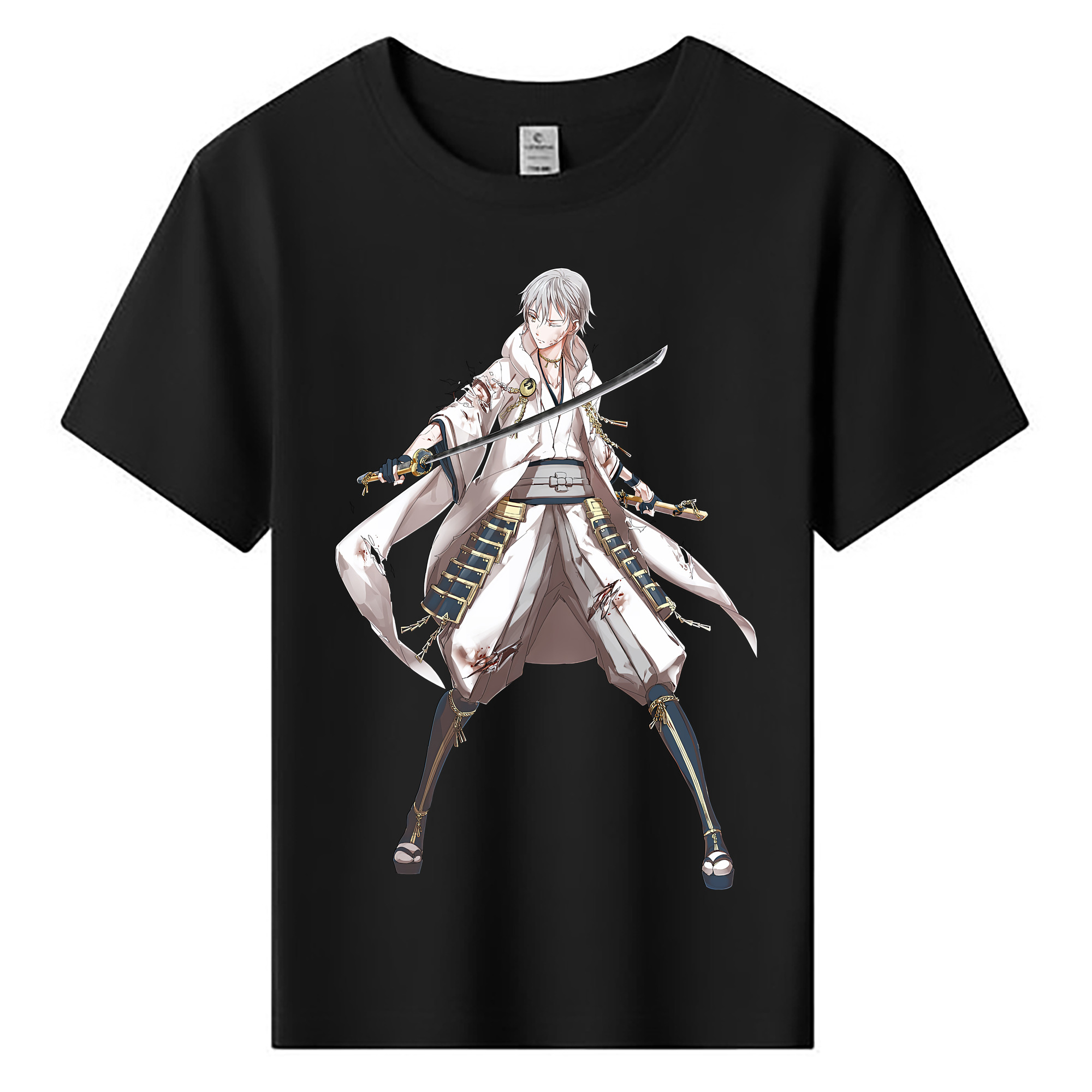 （画像用） 刀剣乱舞 Touken Ranbu 綿100％キッズTシャツ（フロントプリント）