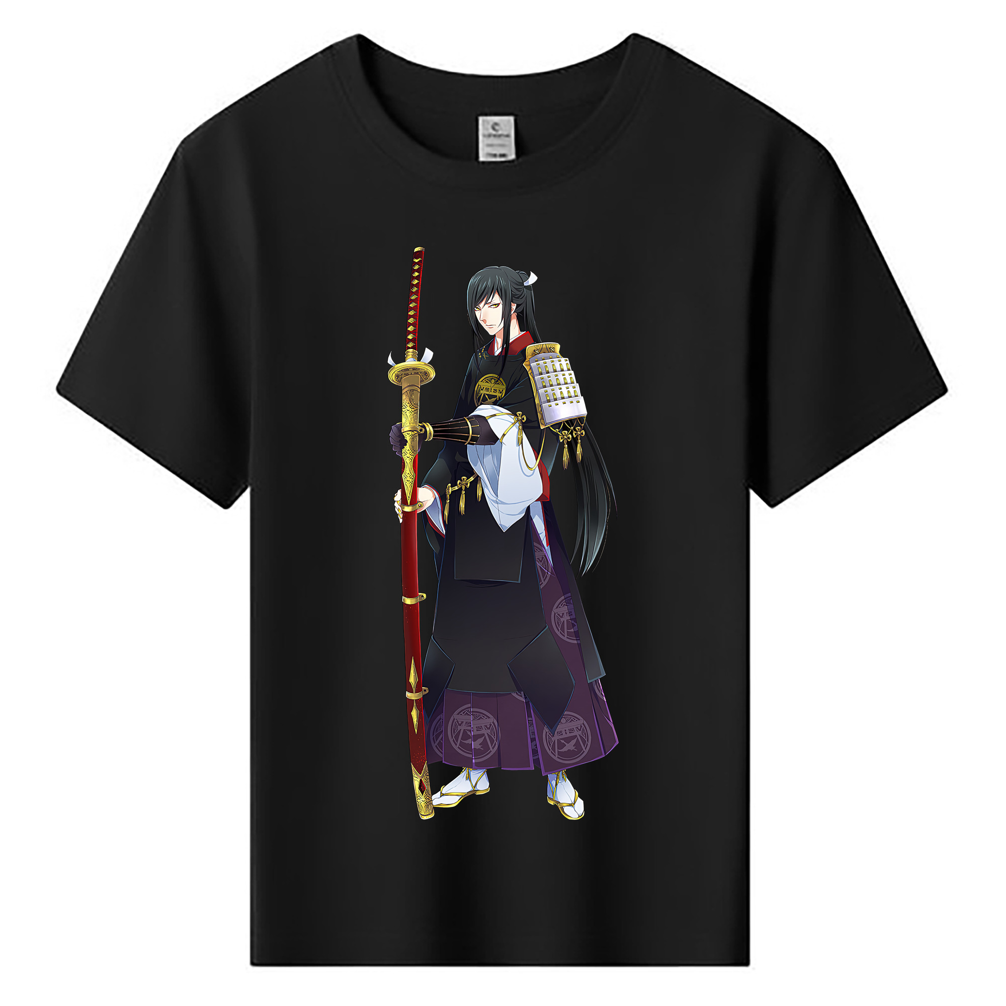 （画像用） 刀剣乱舞 Touken Ranbu 綿100％キッズTシャツ（フロントプリント）