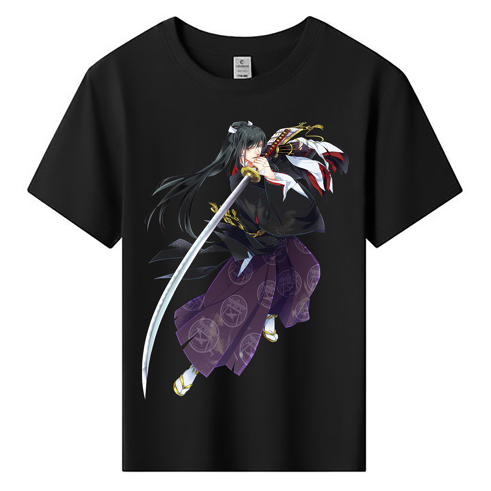 （画像用） 刀剣乱舞 Touken Ranbu 綿100％キッズTシャツ（フロントプリント）