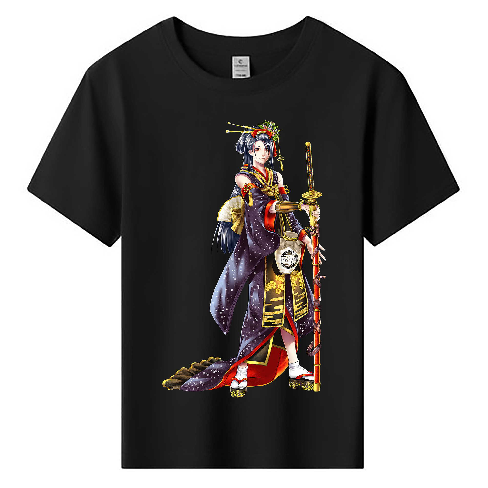 （画像用） 刀剣乱舞 Touken Ranbu 綿100％キッズTシャツ（フロントプリント）
