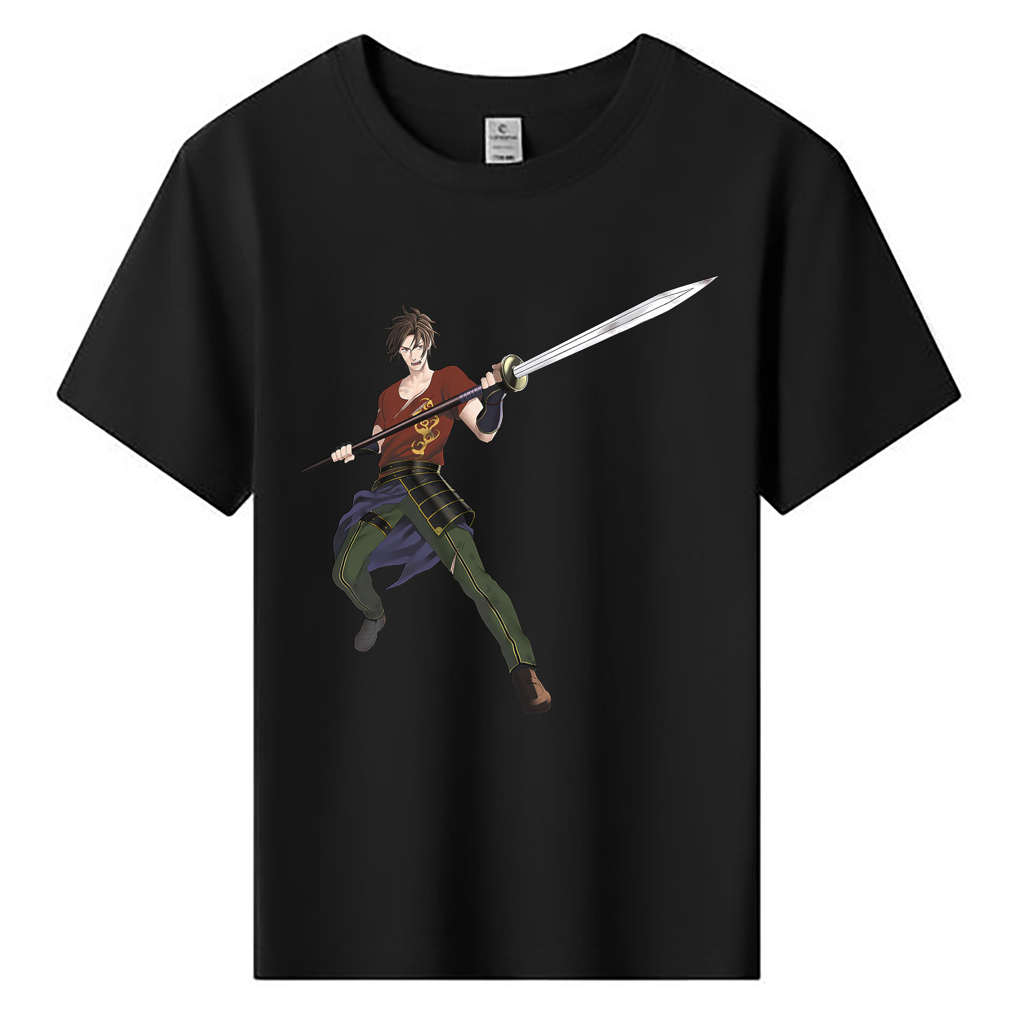 （画像用） 刀剣乱舞 Touken Ranbu 綿100％キッズTシャツ（フロントプリント）